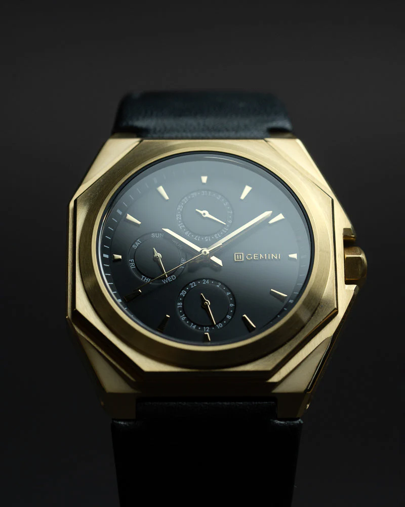 Lux Leather Gold Gold - Image 3