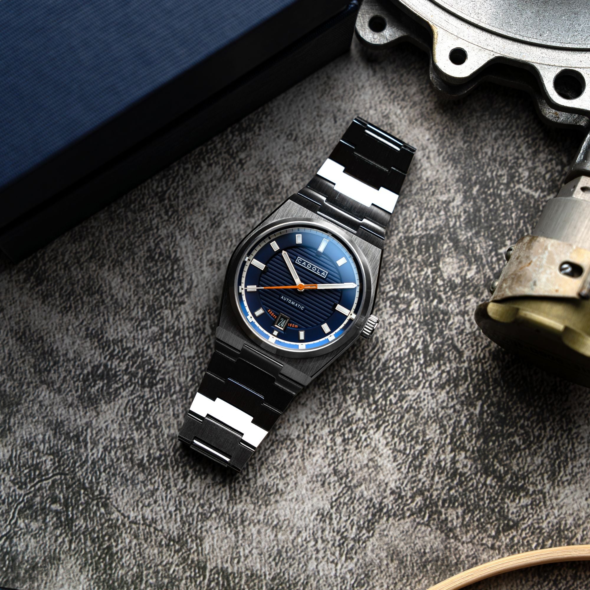 Lydden Hill Automatic Blue / Stainless Steel | Blue Dial - Image 3