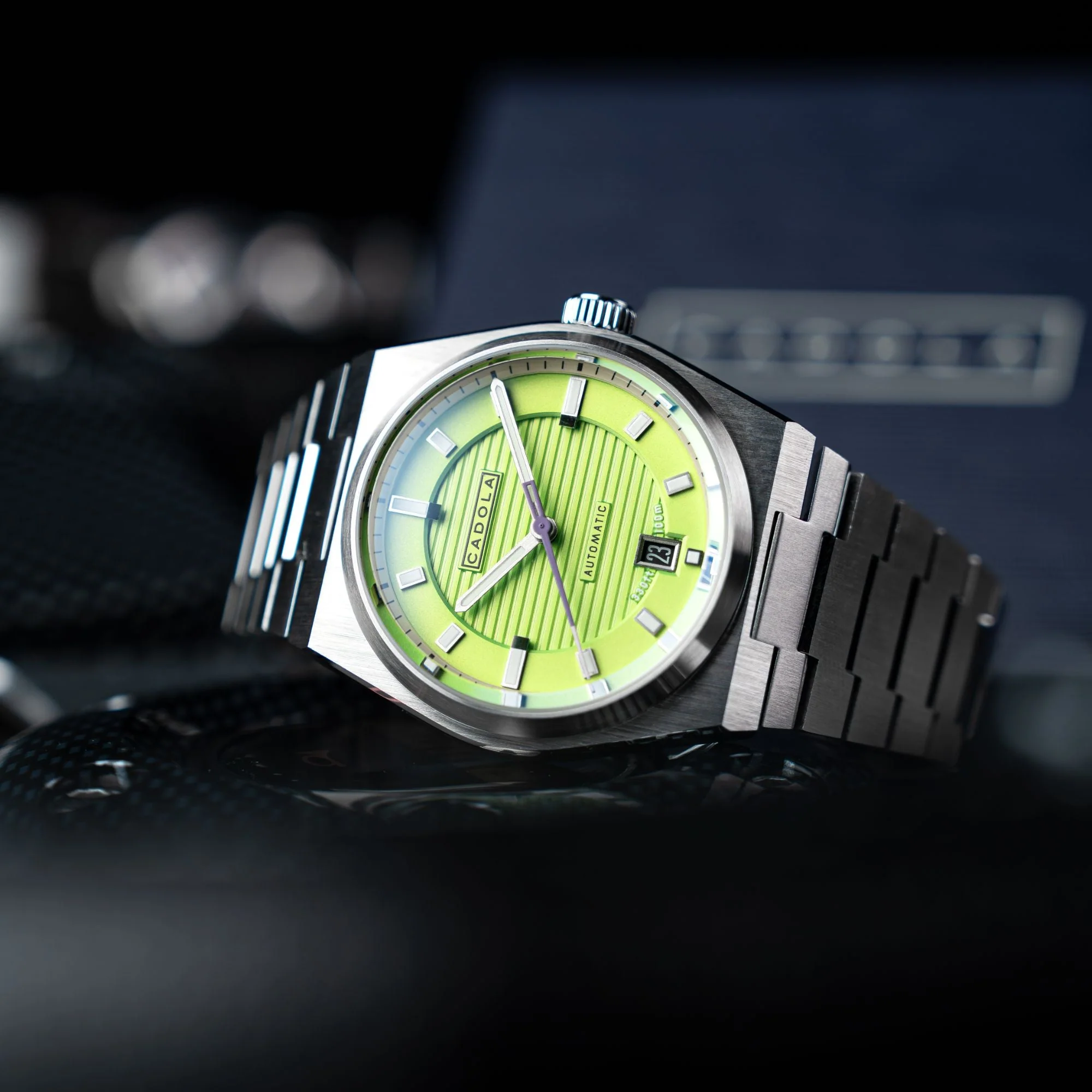 Lydden Hill Green / Stainless Steel | Green Dial - Image 2