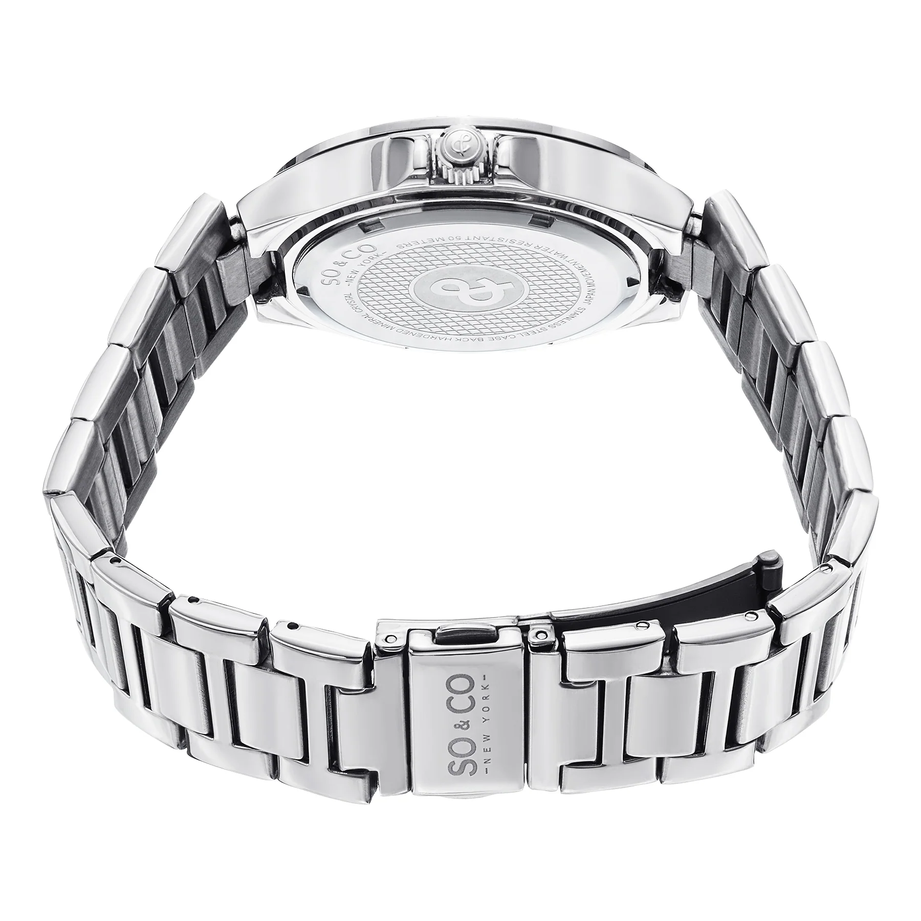 Madison-5019.2 Silver/Stainless Steel | Blue Dial - Image 3