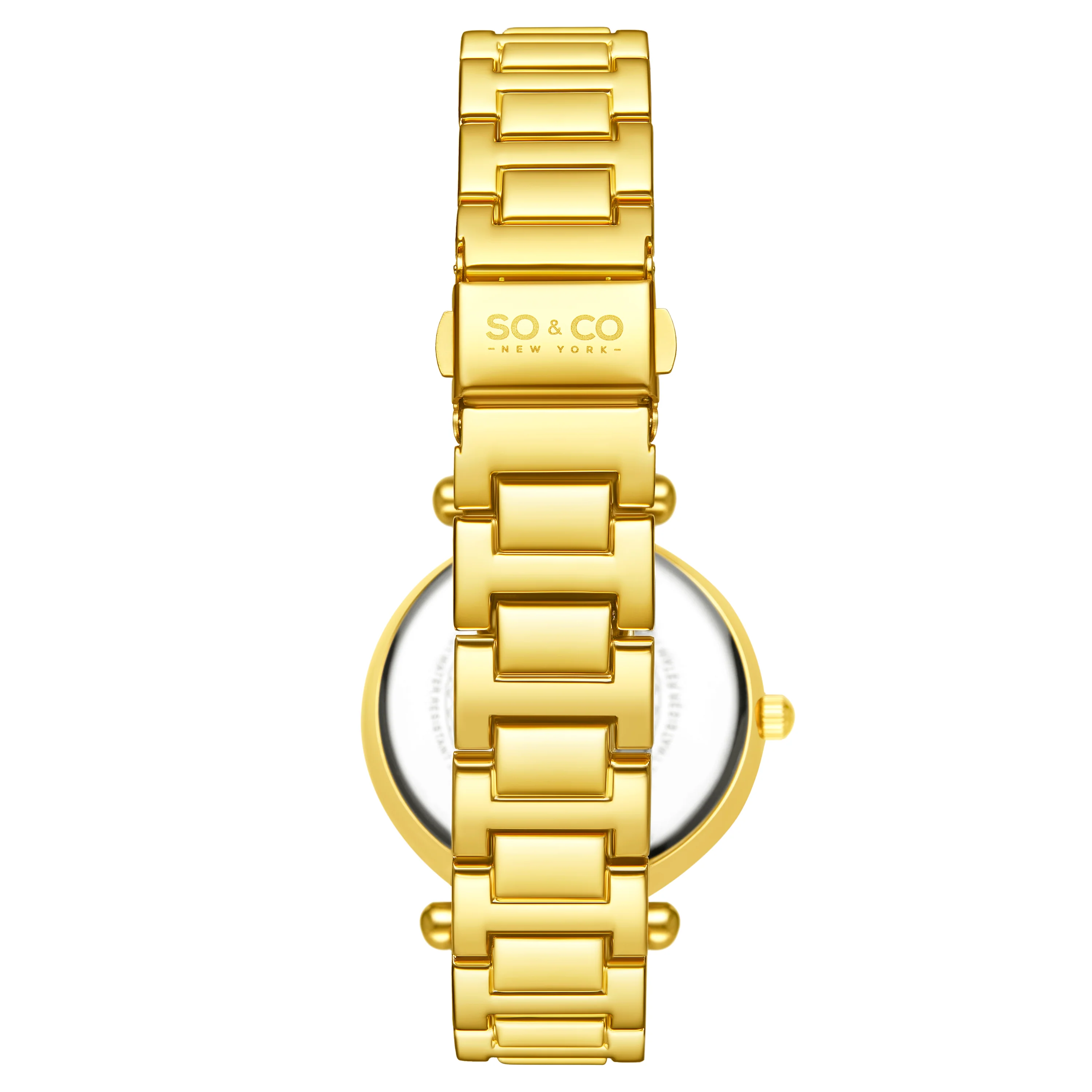 Madison 5116 Black/Gold Toned | Black & Blue Dial - Image 2