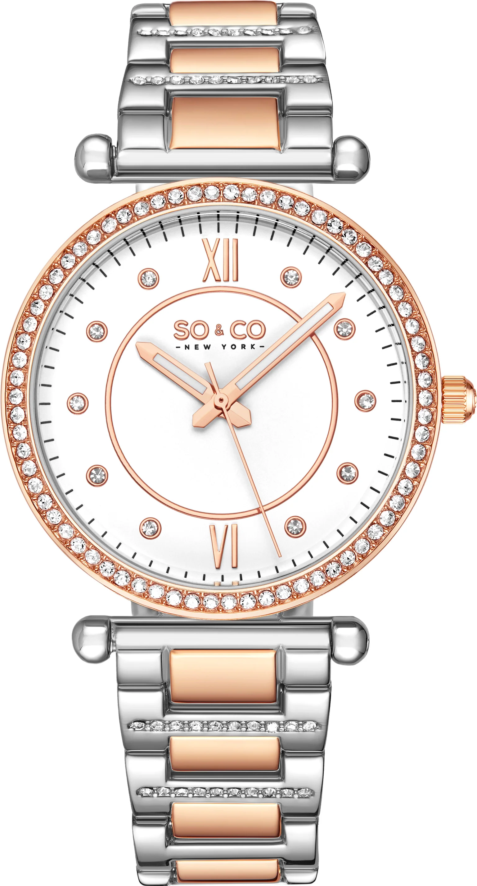 Madison 5116 Silver / Rose | White Dial - Image 4
