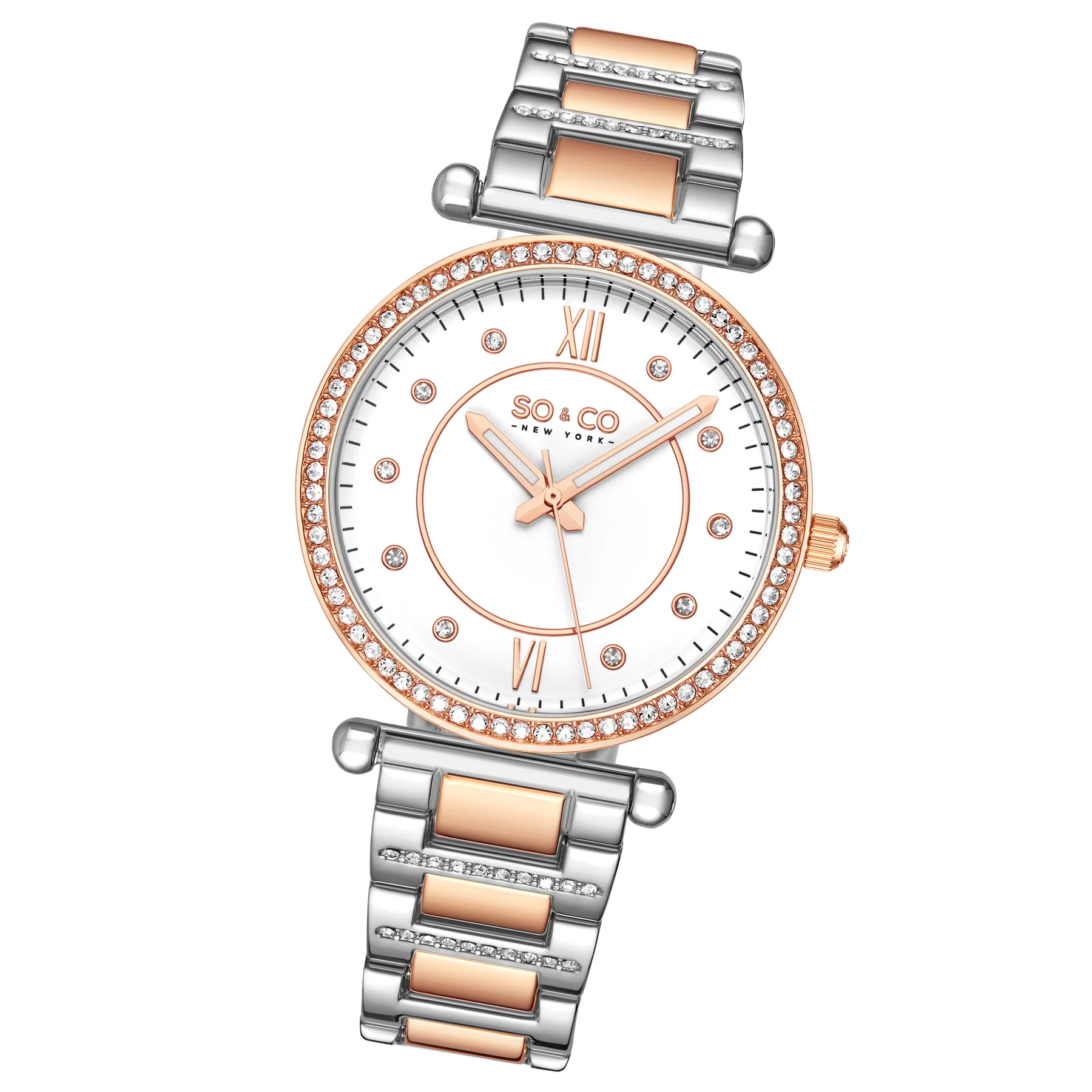 Madison 5116 Silver / Rose | White Dial - Image 5