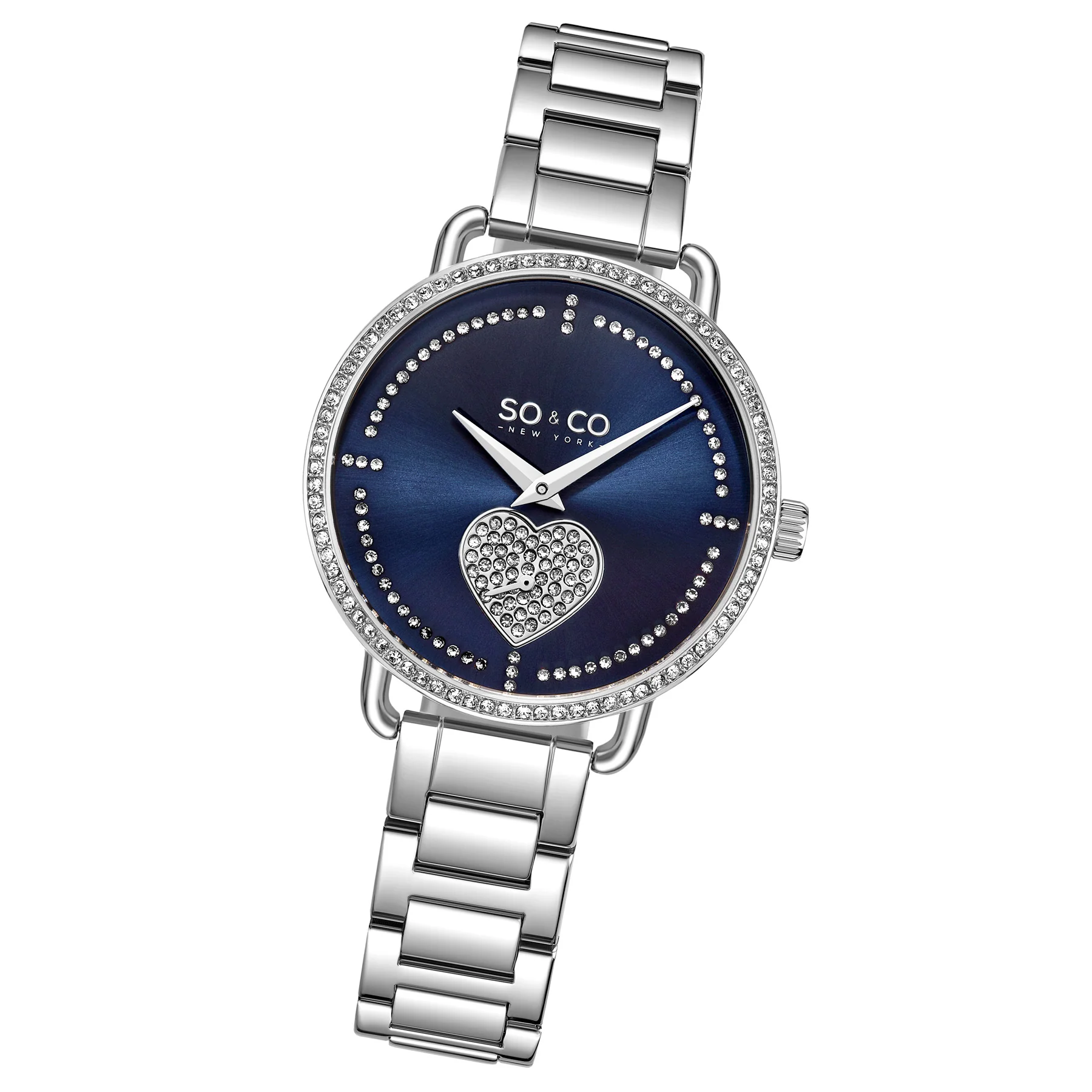 Madison-5524.2 Silver/Stainless Steel | Blue Dial - Image 2