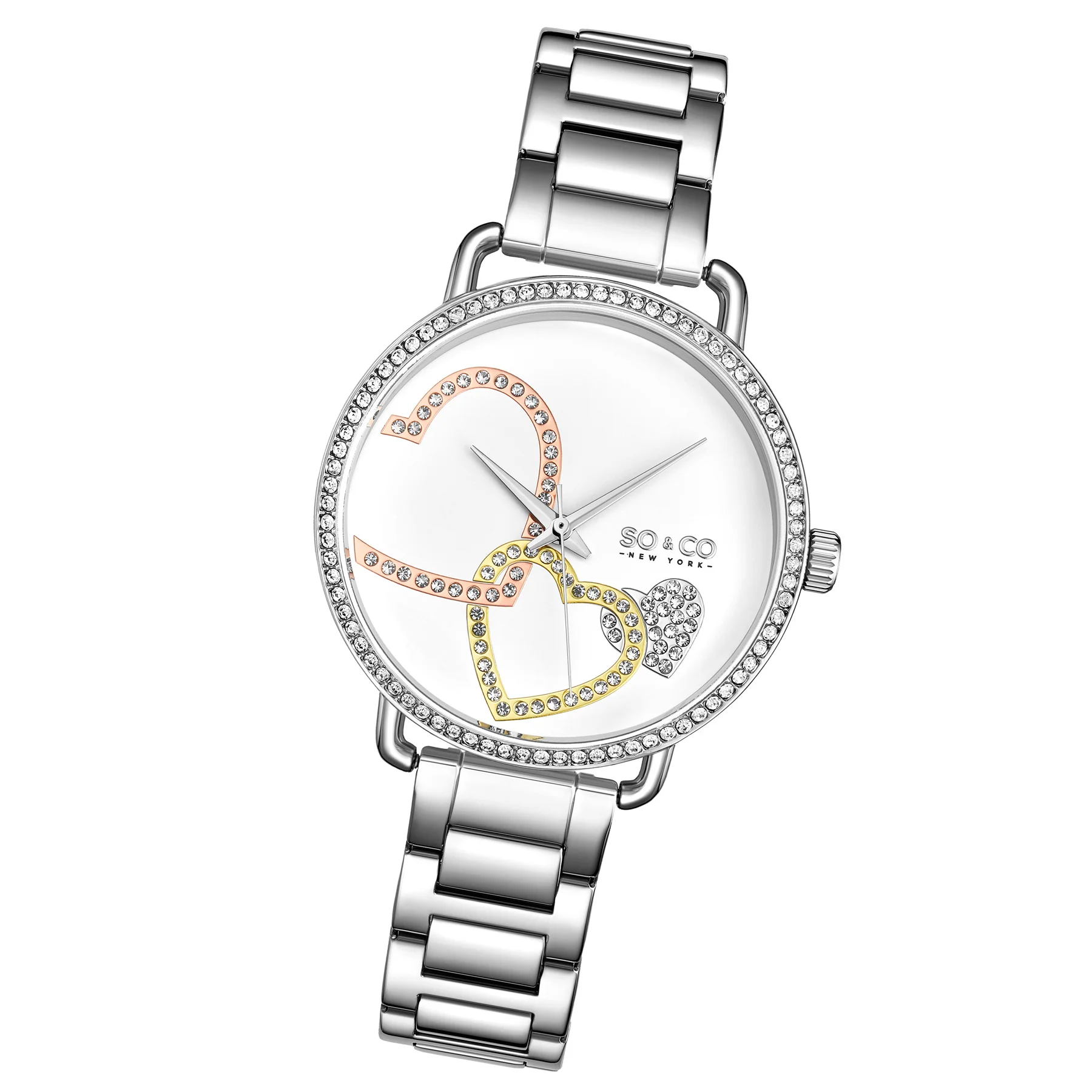 Madison-5577.1 Silver/Stainless Steel | White Dial - Image 2