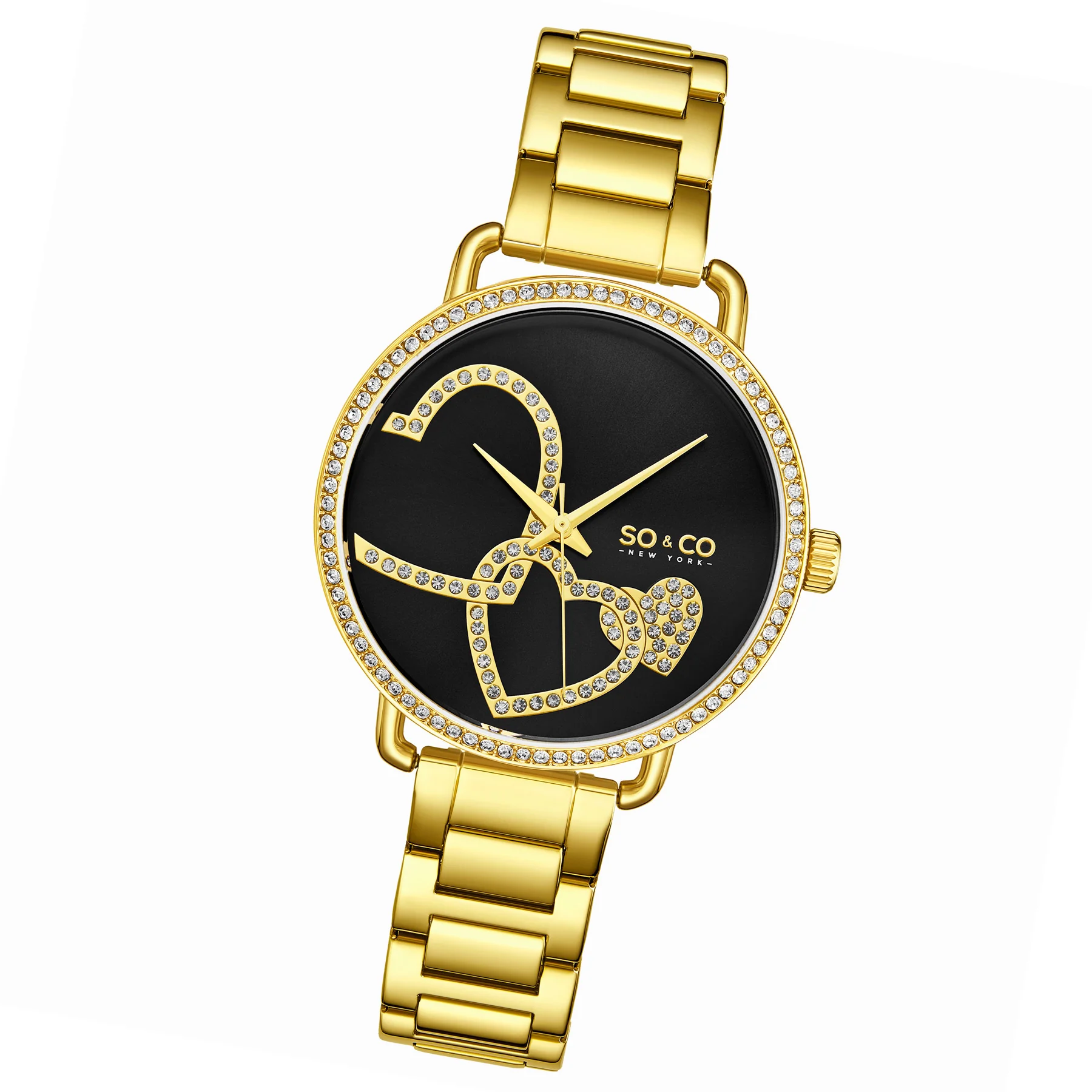Madison-5577.2 Gold/Stainless Steel | Black Dial - Image 2