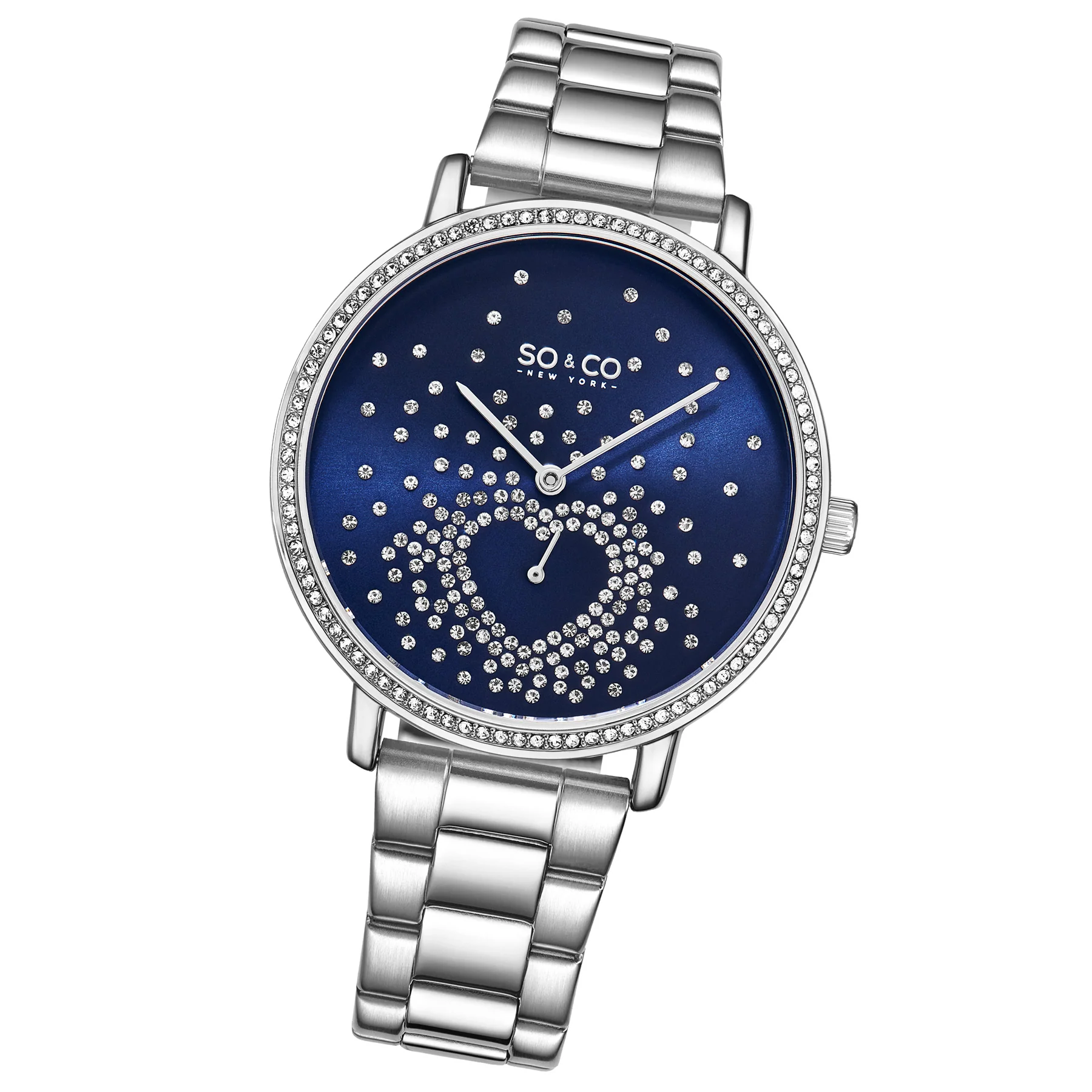 Madison-5580.2 Silver/Stainless Steel | Blue Dial - Image 2