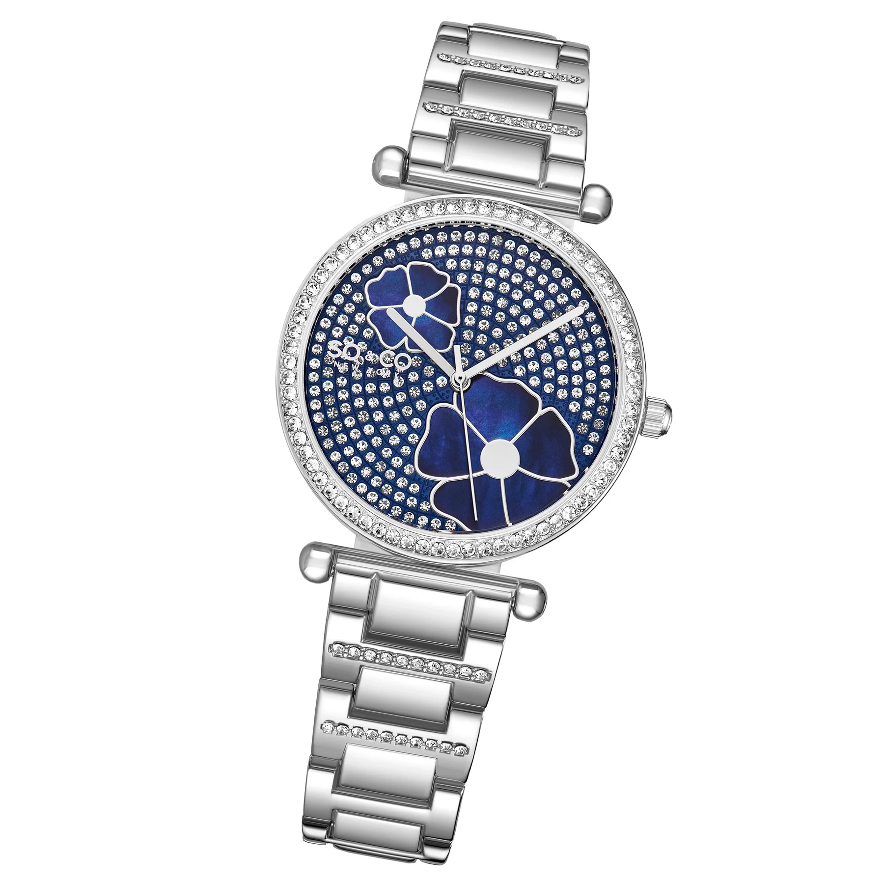 Madison-5582.2 Silver/Stainless Steel | Blue Dial - Image 2