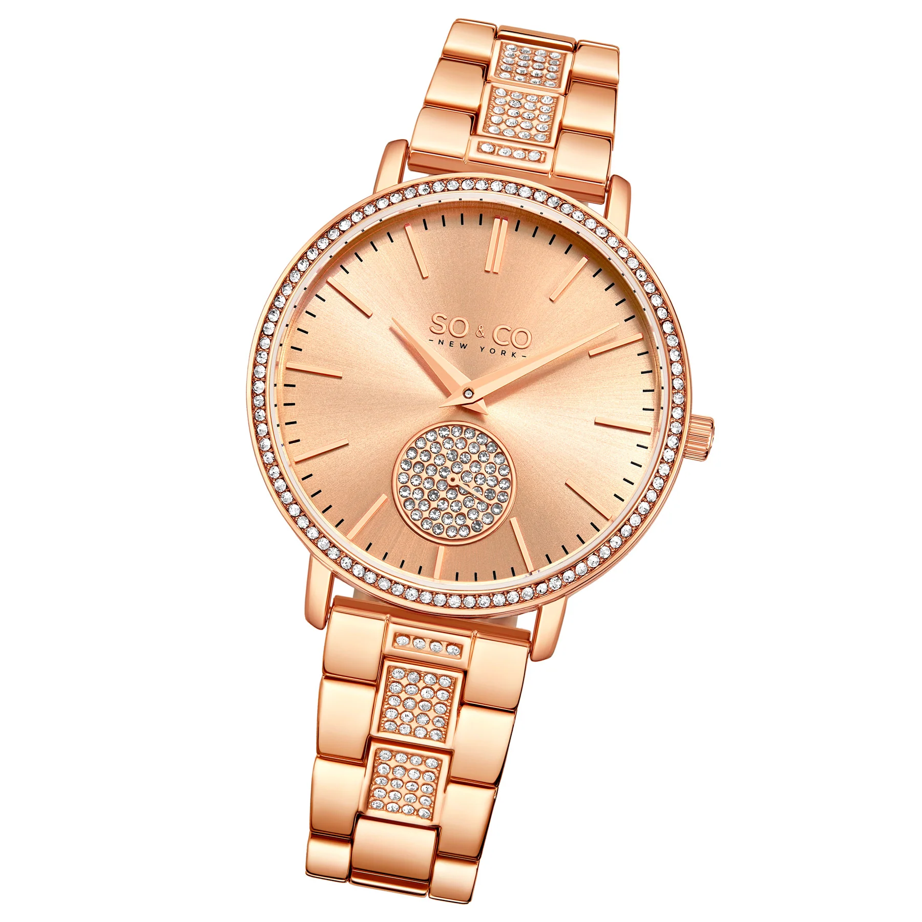 Madison Rose Gold/Stainless Steel-5525.5 | Champagne Dial - Image 2