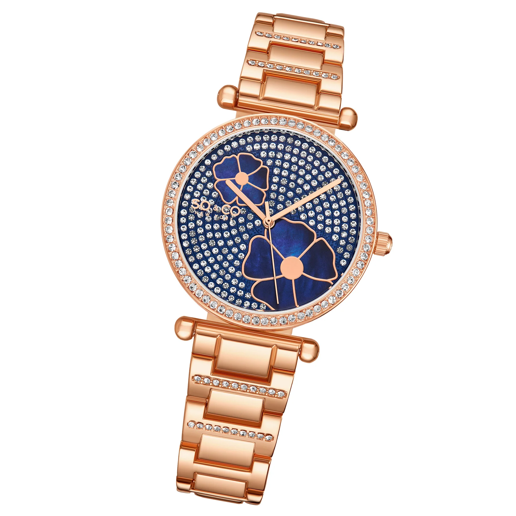 Madison Rose Gold/Stainless Steel | Blue Dial - Image 2