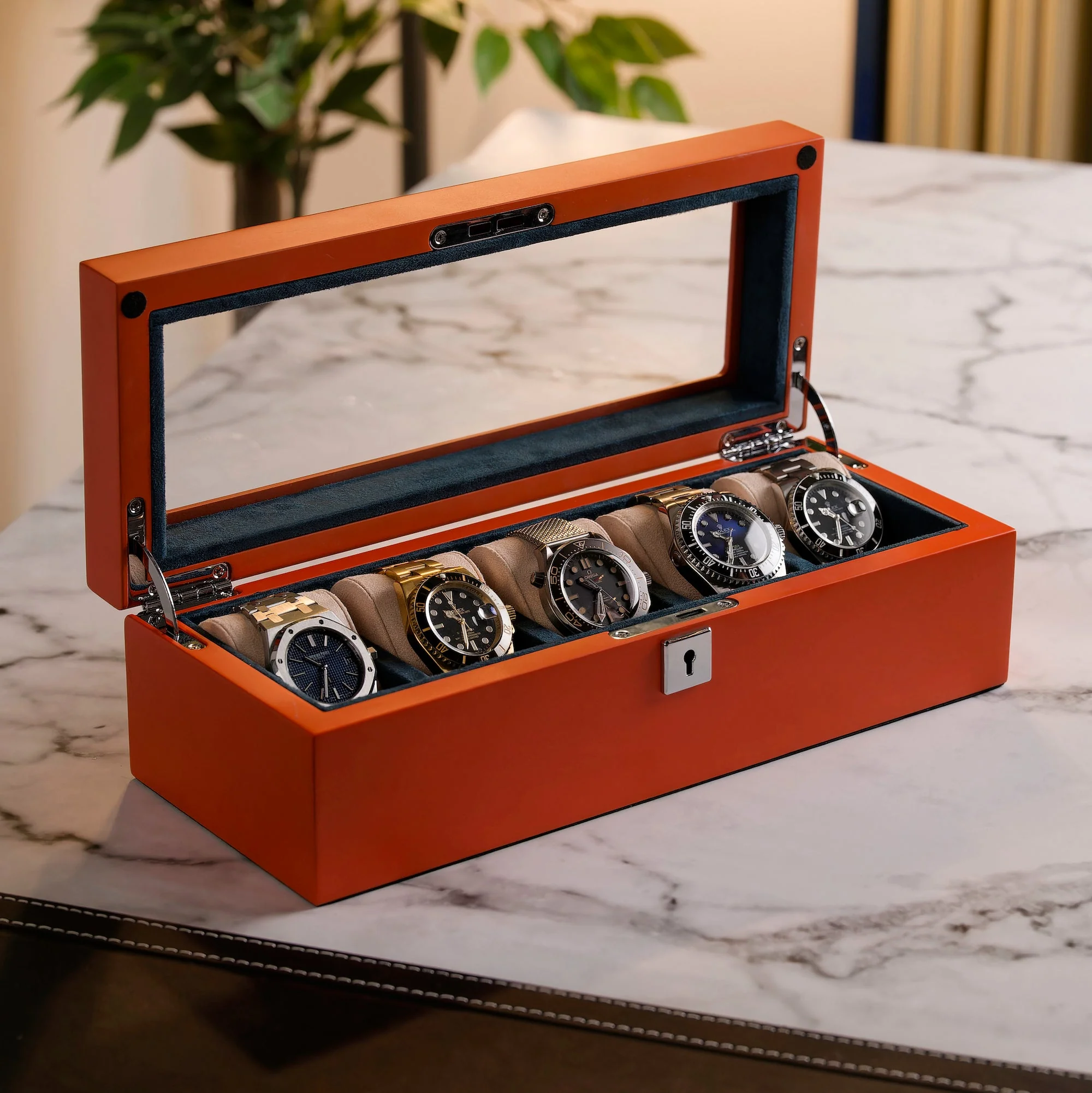 Mainspring Raceday Monte Carlo 5-Slot Collector Box (Orange) - Image 4