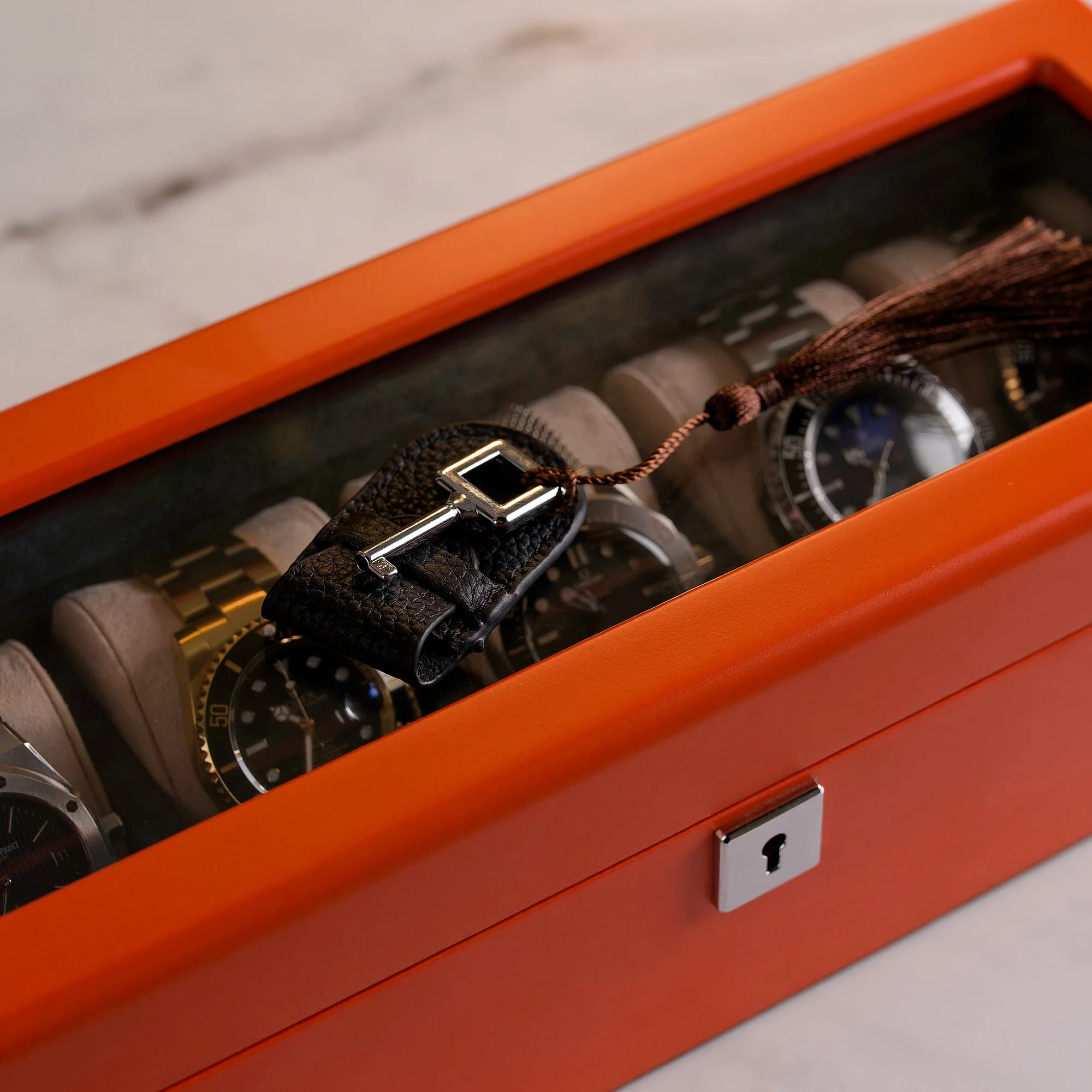 Mainspring Raceday Monte Carlo 5-Slot Collector Box (Orange) - Image 5