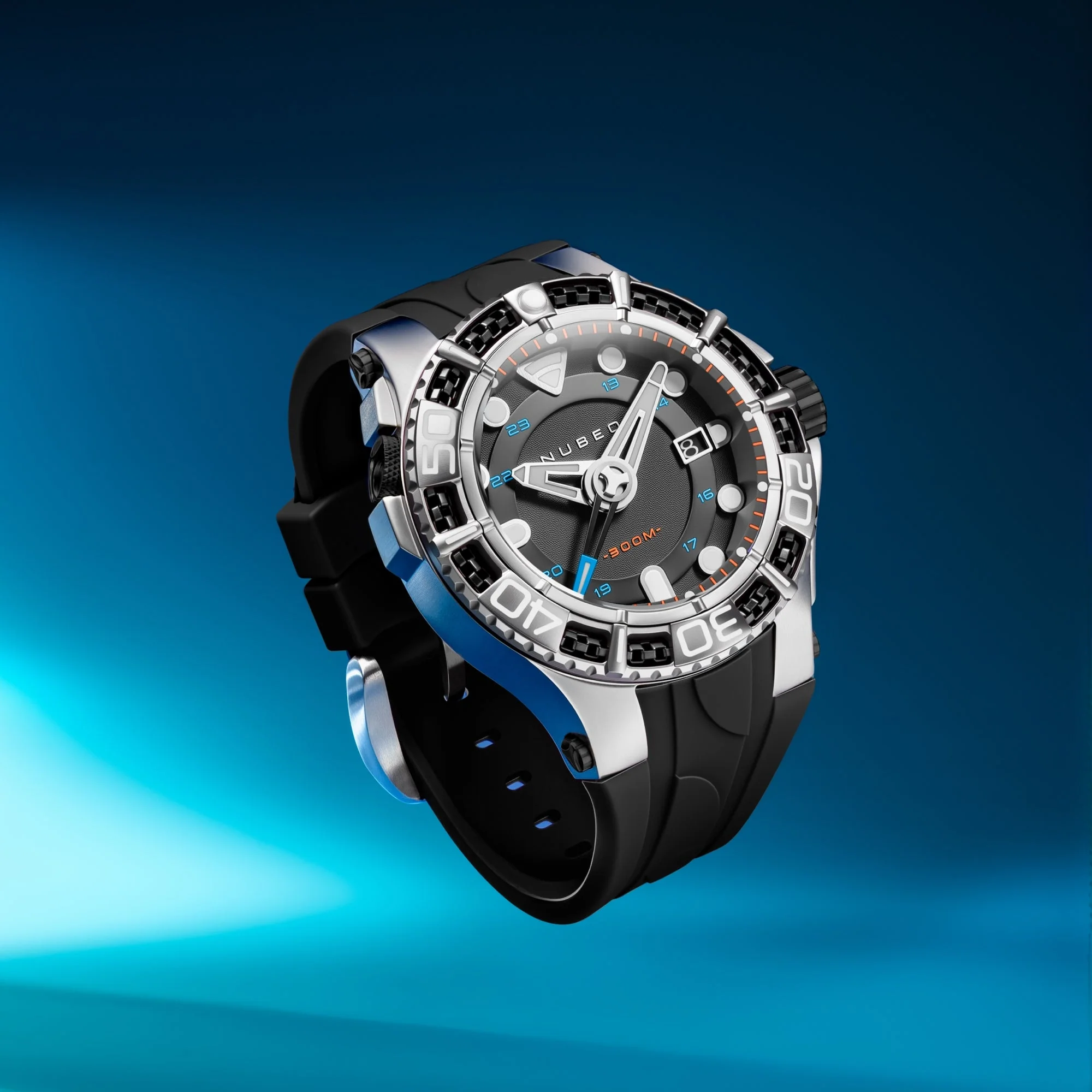 Manta Automatic Limited Edition Black / Silicone Black Dial - Image 2