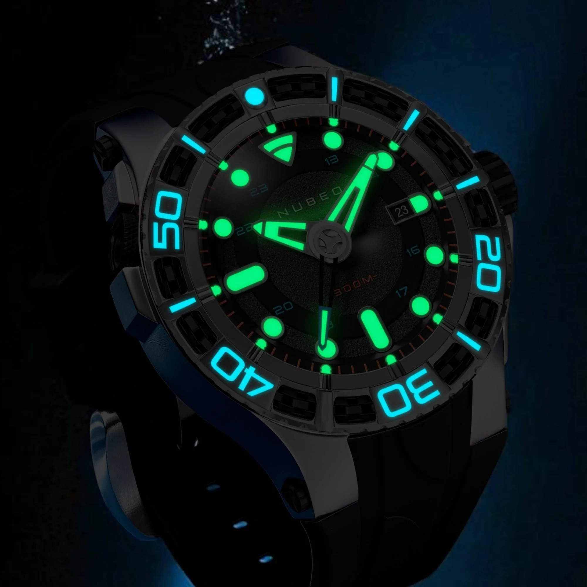 Manta Automatic Limited Edition Black / Silicone Black Dial - Image 3