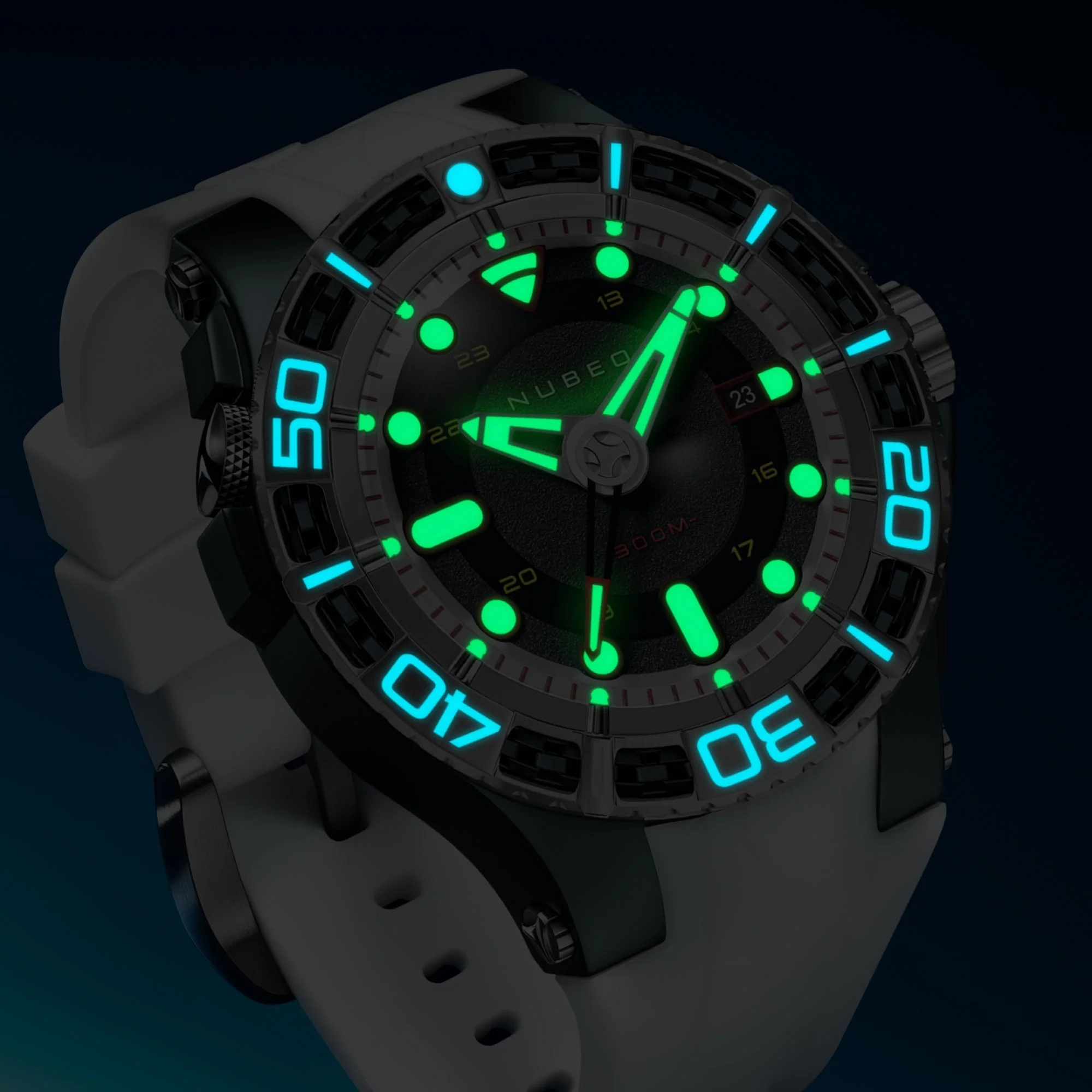 Manta Automatic Limited Edition Blue / Silicone | Blue Dial - Image 3