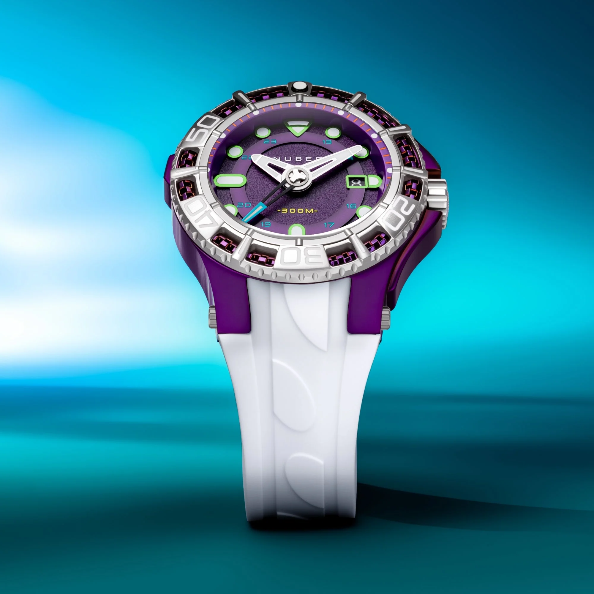 Manta Automatic Limited Edition Purple / Silicone | Purple Dial - Image 4