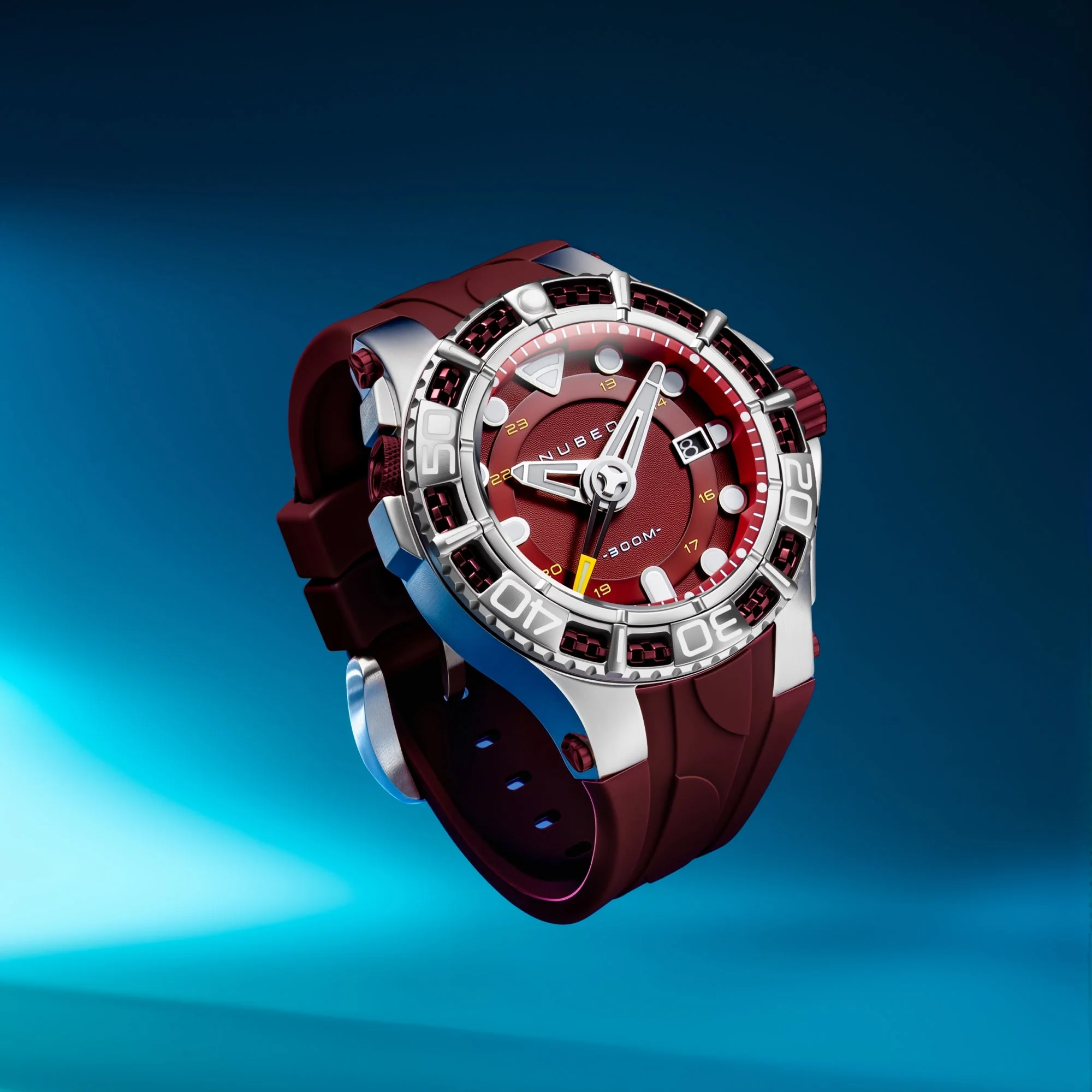 Manta Automatic Limited Edition Red / Silicone | Red Dial - Image 2