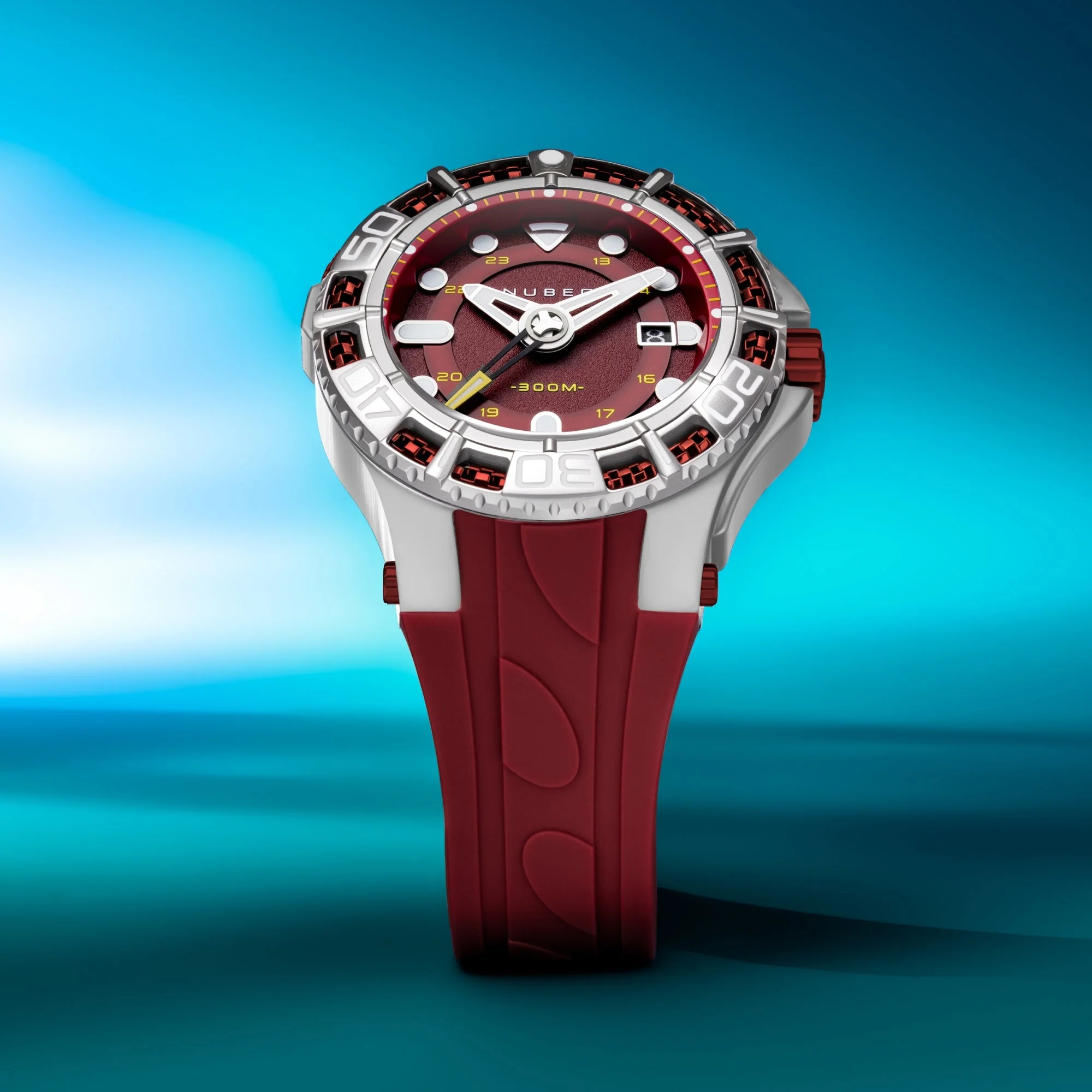 Manta Automatic Limited Edition Red / Silicone | Red Dial - Image 4