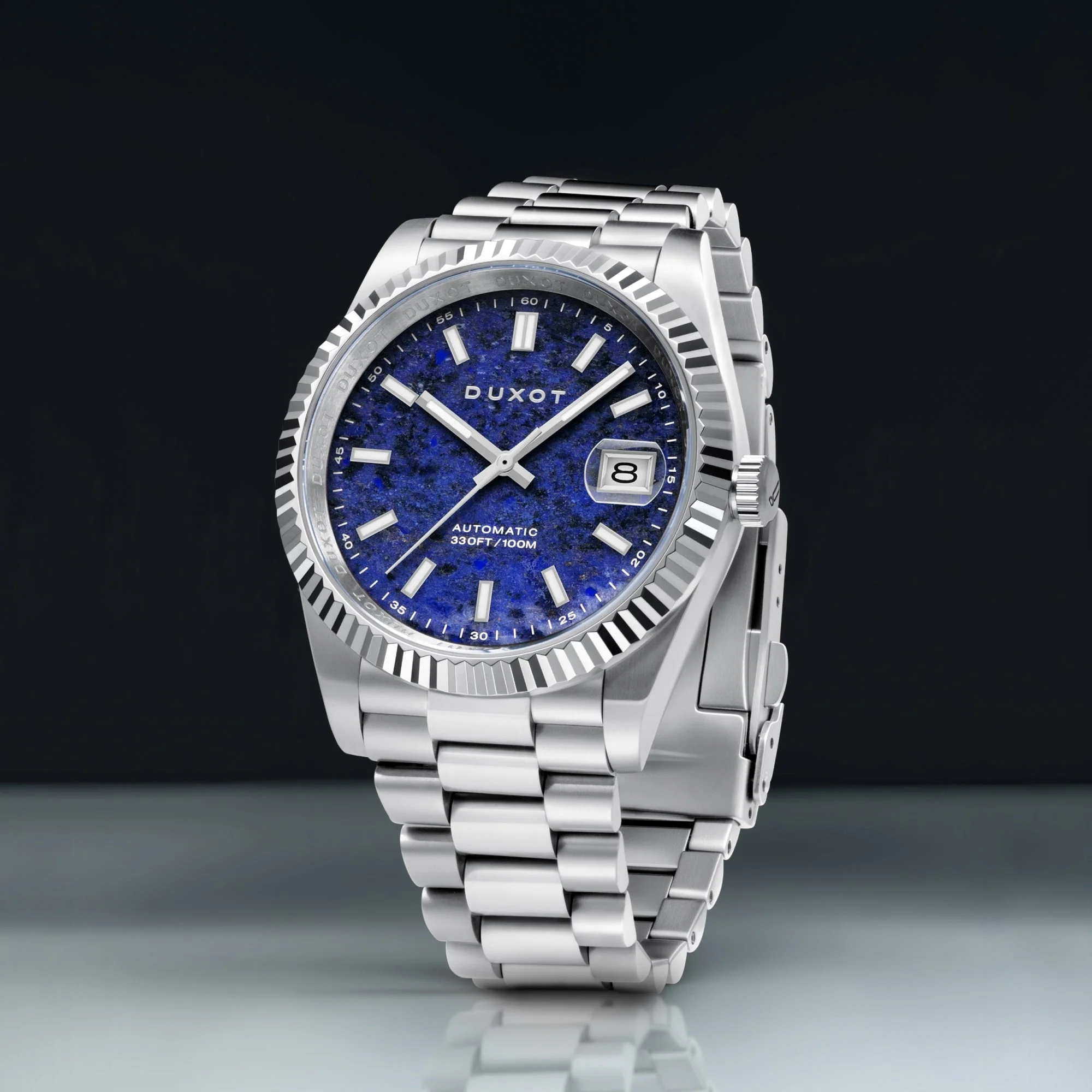 Marcel Automatic Lapidary Limited Edition Blue / Stainless Steel | Blue Dial - Image 3