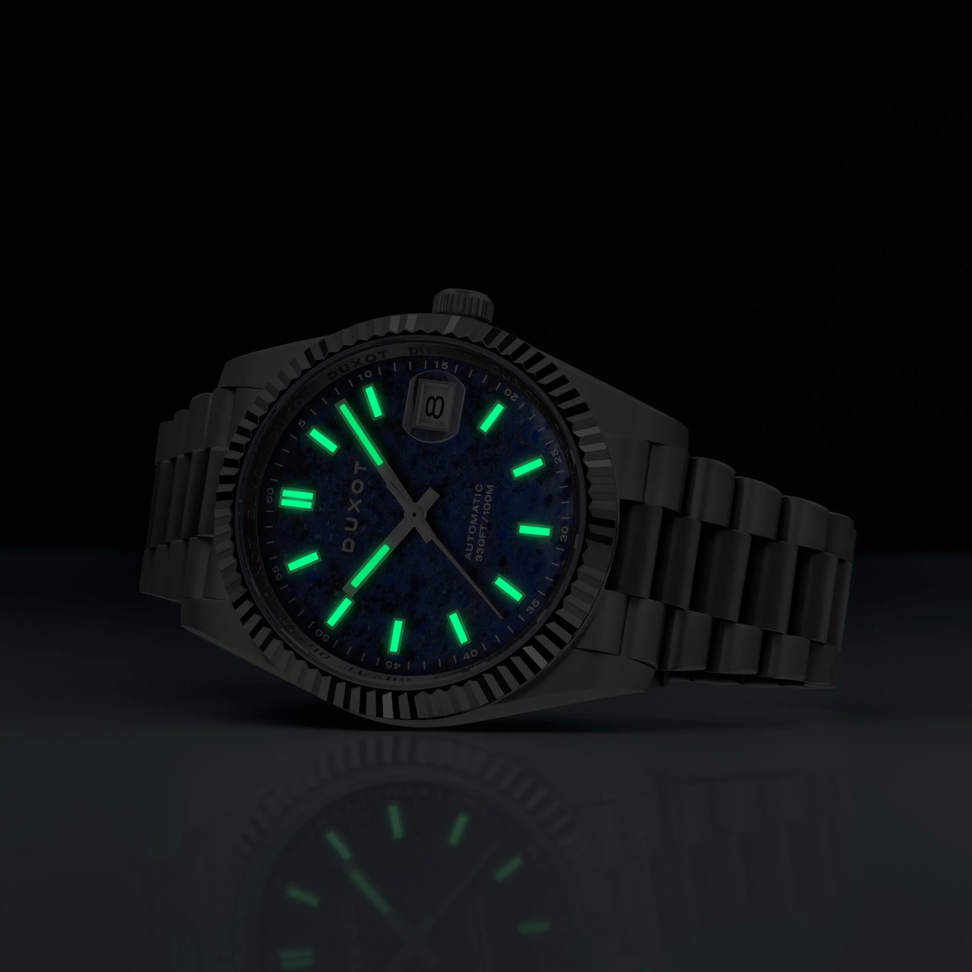 Marcel Automatic Lapidary Limited Edition Blue / Stainless Steel | Blue Dial - Image 4