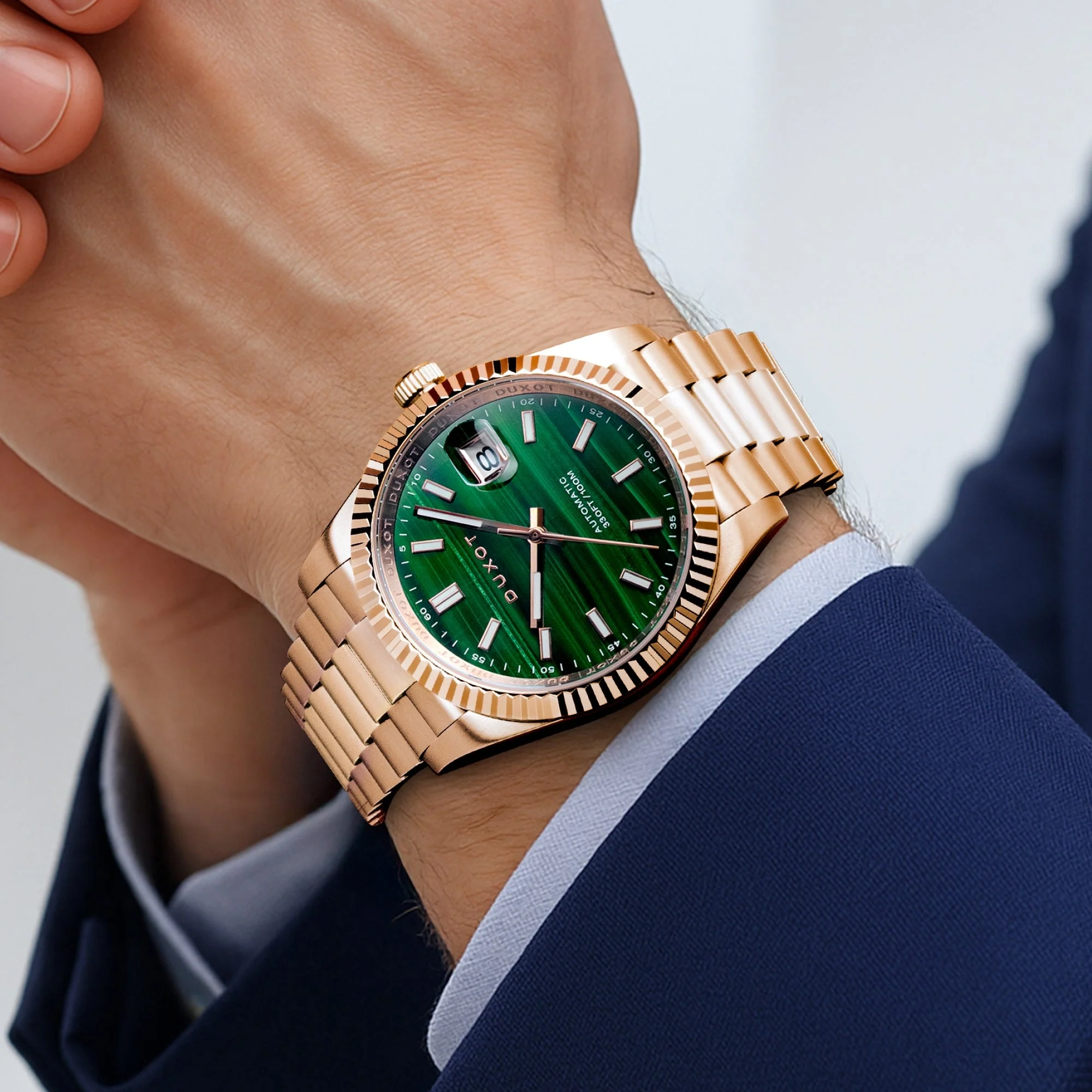 Marcel Automatic Lapidary Limited Edition Green / Stainless Steel | Green Dial - Image 2