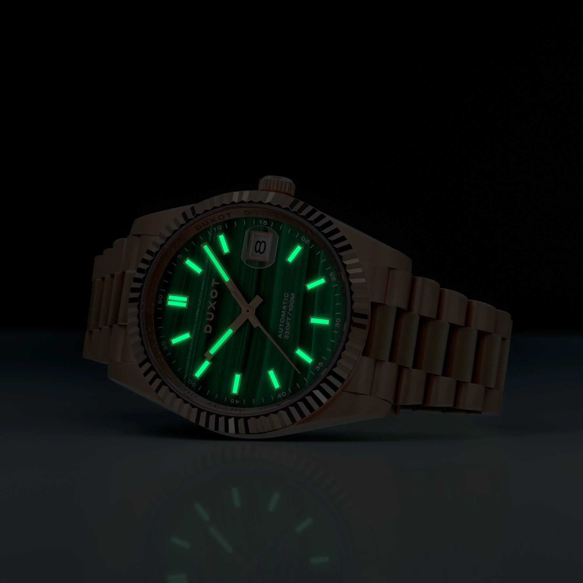 Marcel Automatic Lapidary Limited Edition Green / Stainless Steel | Green Dial - Image 4