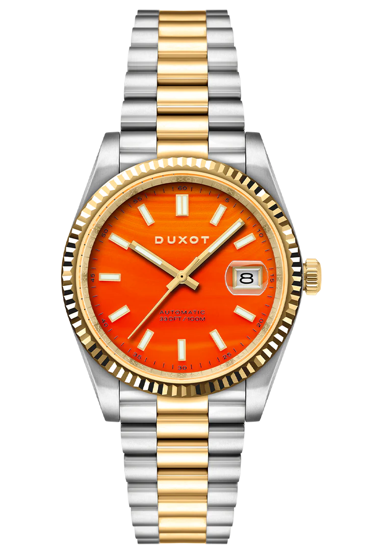 Marcel Automatic Lapidary Limited Edition Orange / Stainless Steel | Orange Dial