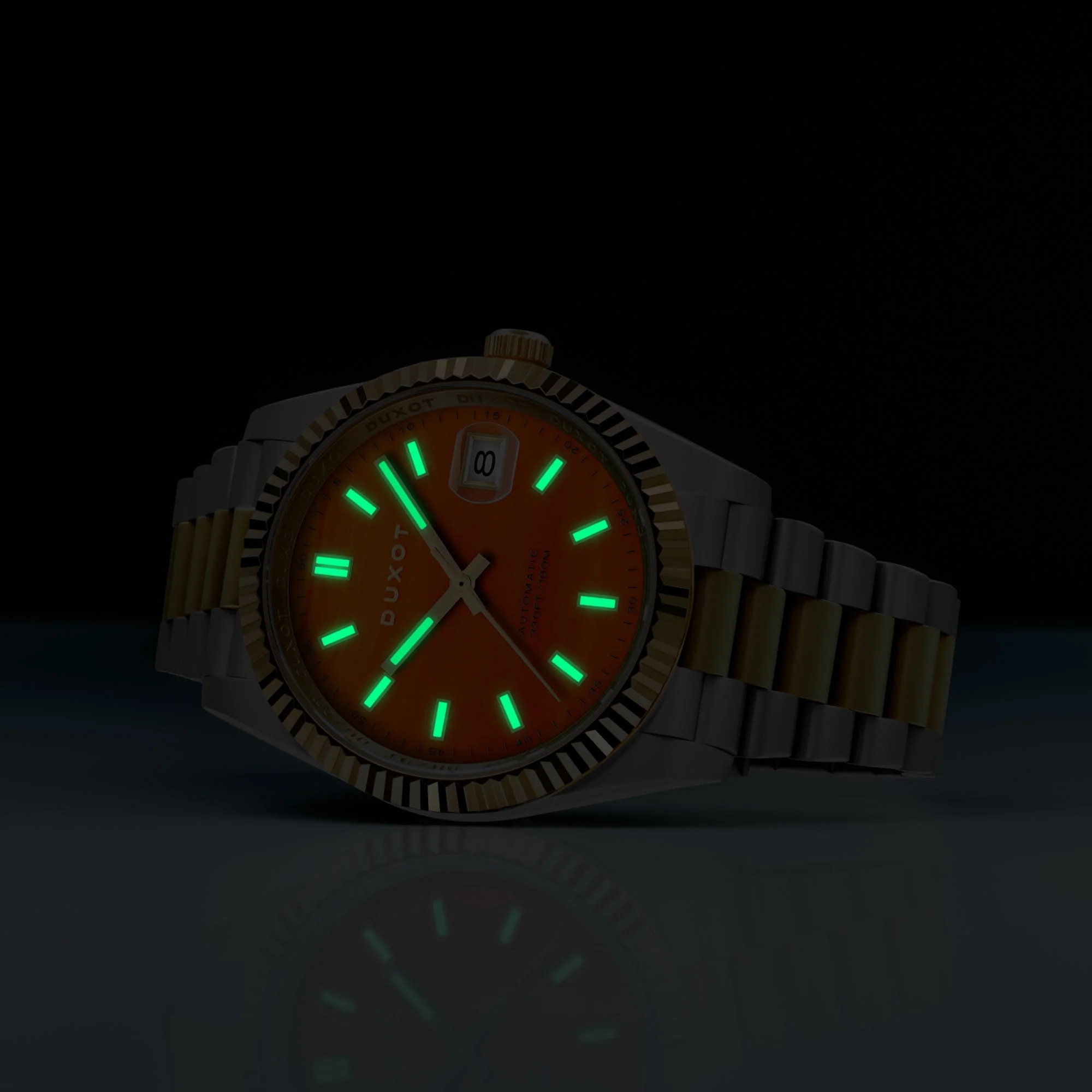 Marcel Automatic Lapidary Limited Edition Orange / Stainless Steel | Orange Dial - Image 4