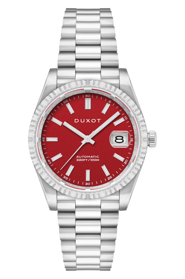 Marcel Diver Automatic Red / Stainless Steel | Red Dial