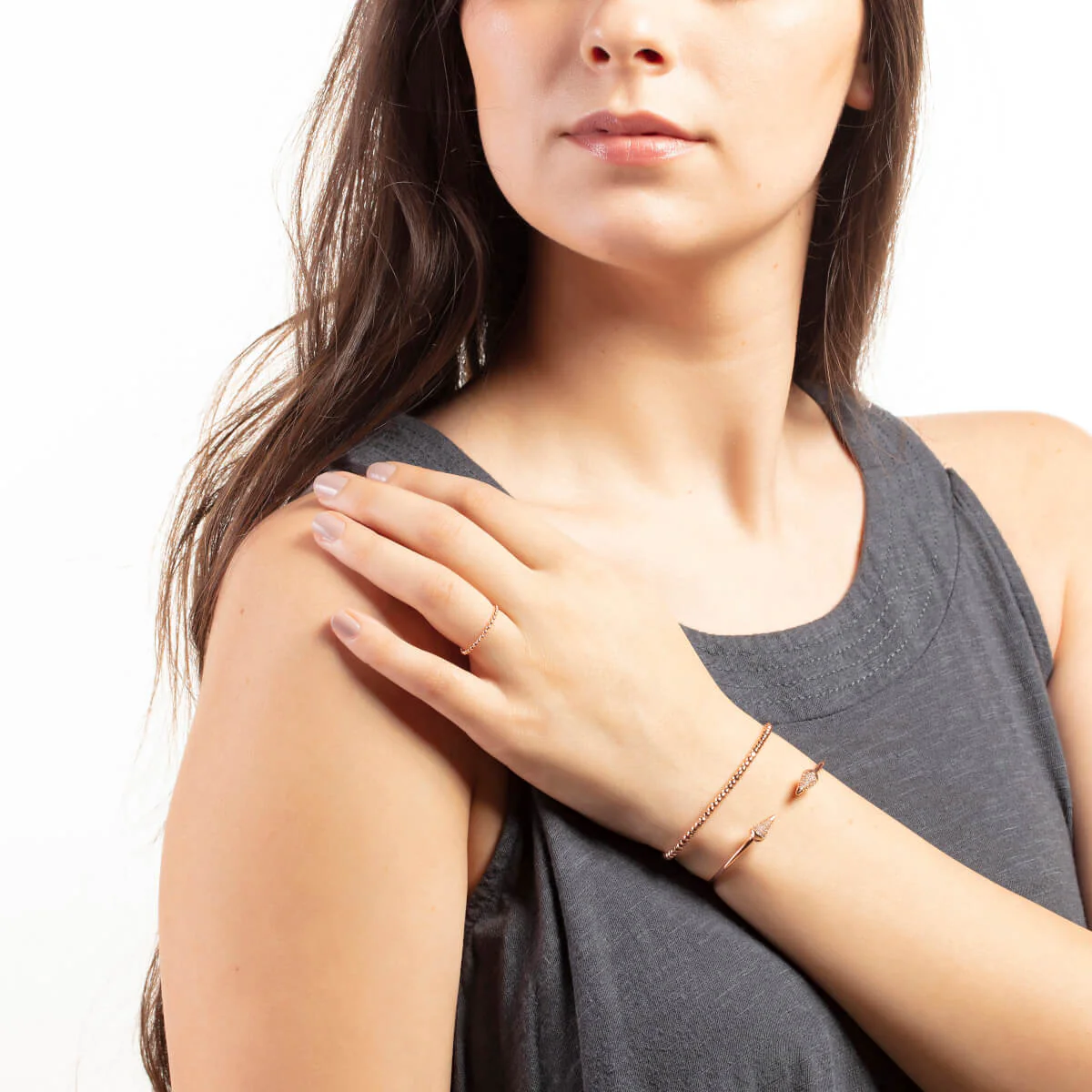 Marigold Bolo Bracelet 18k Rose Gold - Image 3