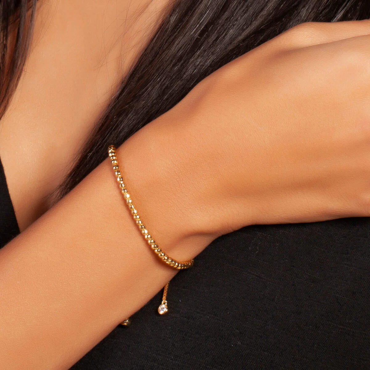 Marigold Bolo Bracelet 18k Yellow Gold - Image 2