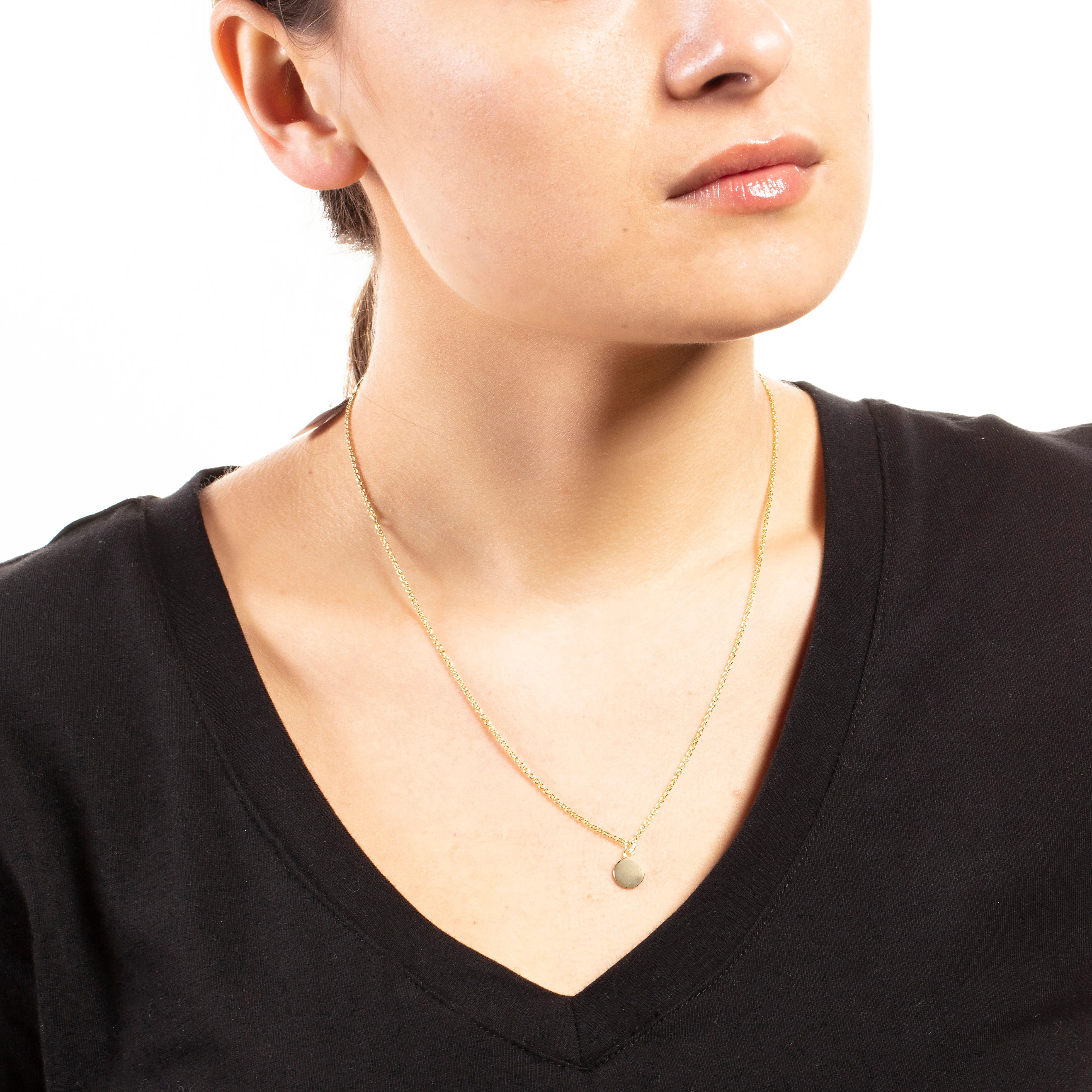 Marigold Pendant Necklace 18k Yellow Gold - Image 2