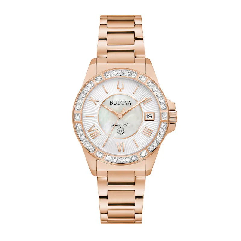 Marine Star 32mm / White Mother-of-Pearl / Rose Gold | White Mother-of-Pearl Dial