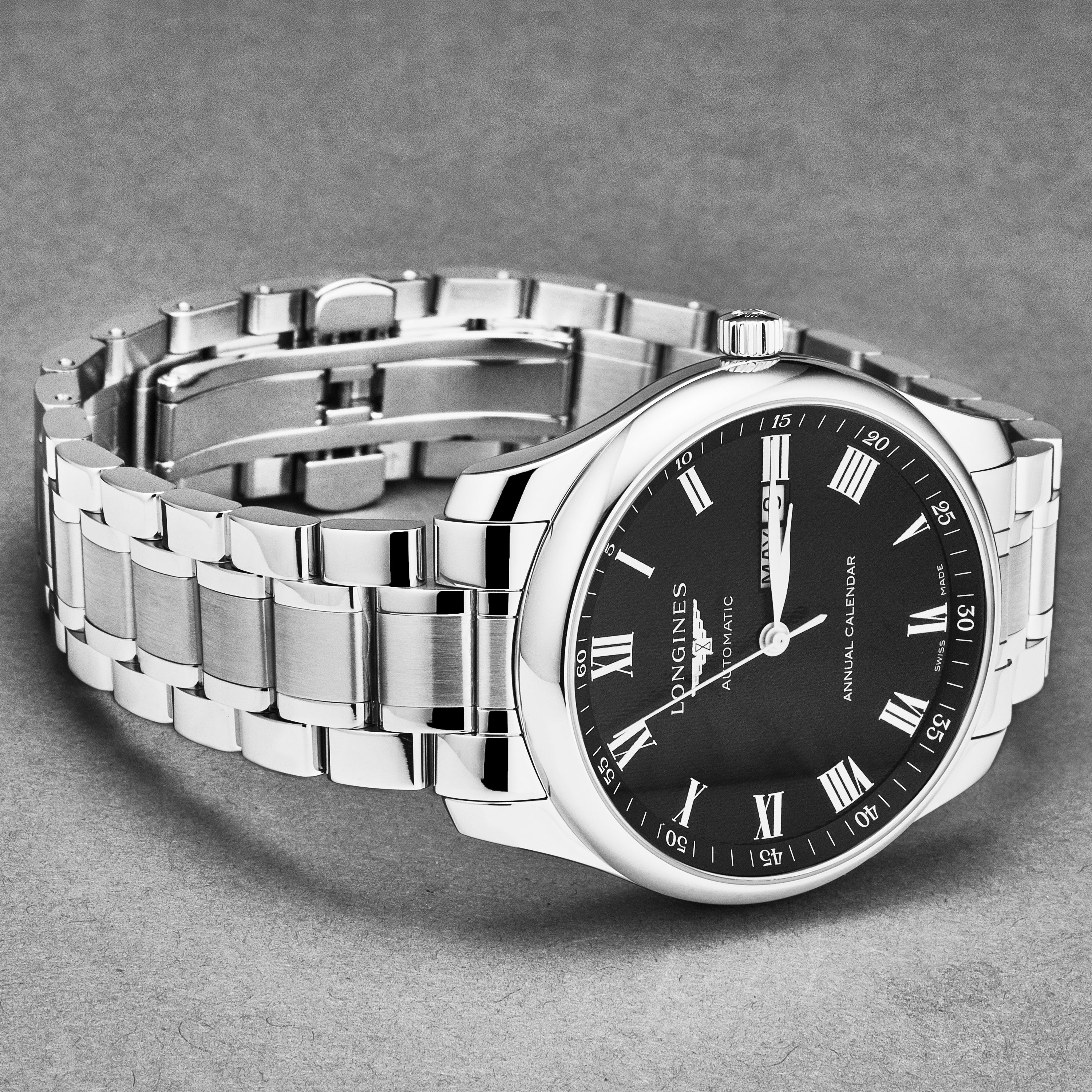 Master Collection L29204516 / Black | Black Dial - Image 2