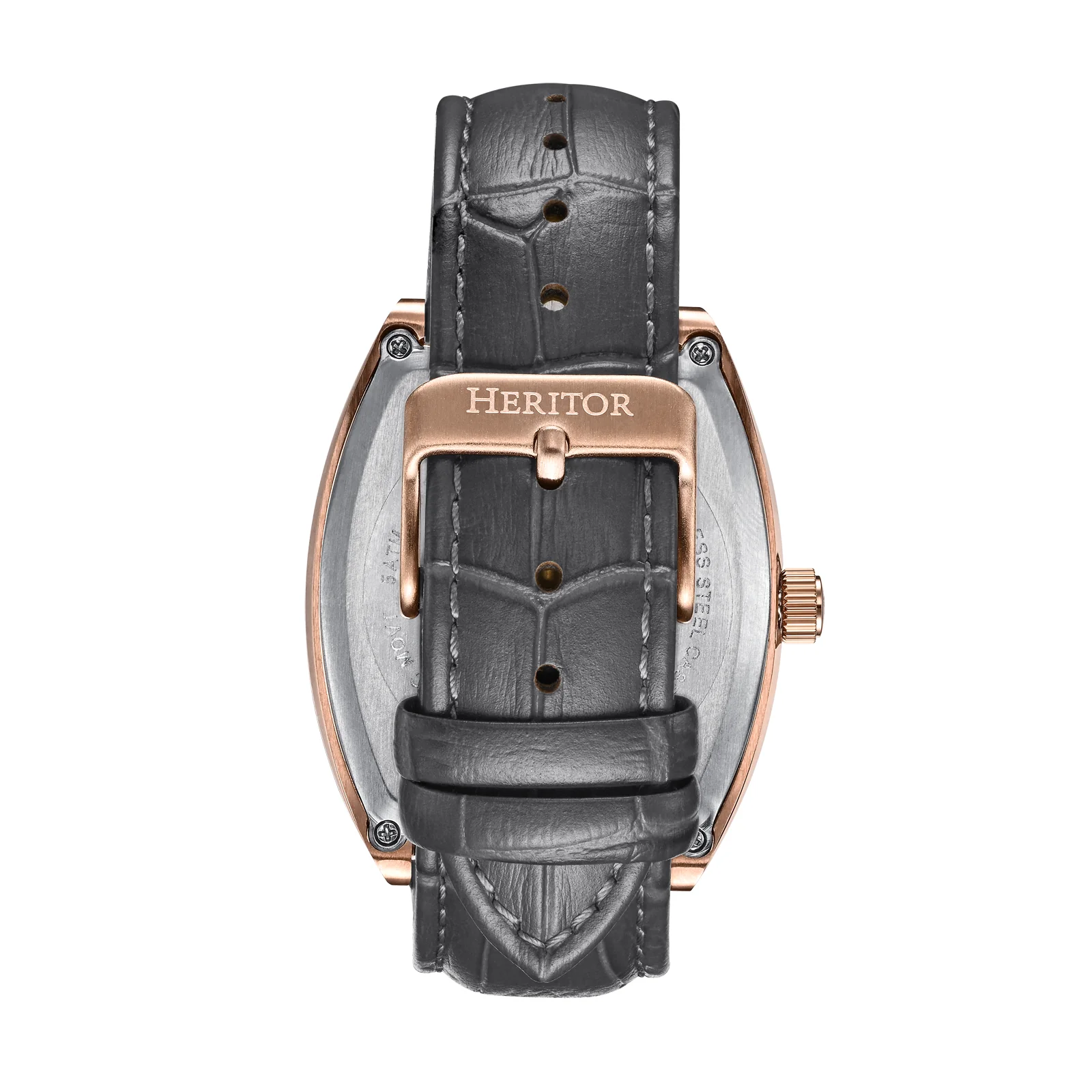 Masterson w/ 24 Hour Hand Grey / Rose Gold Grey Dial - Image 3