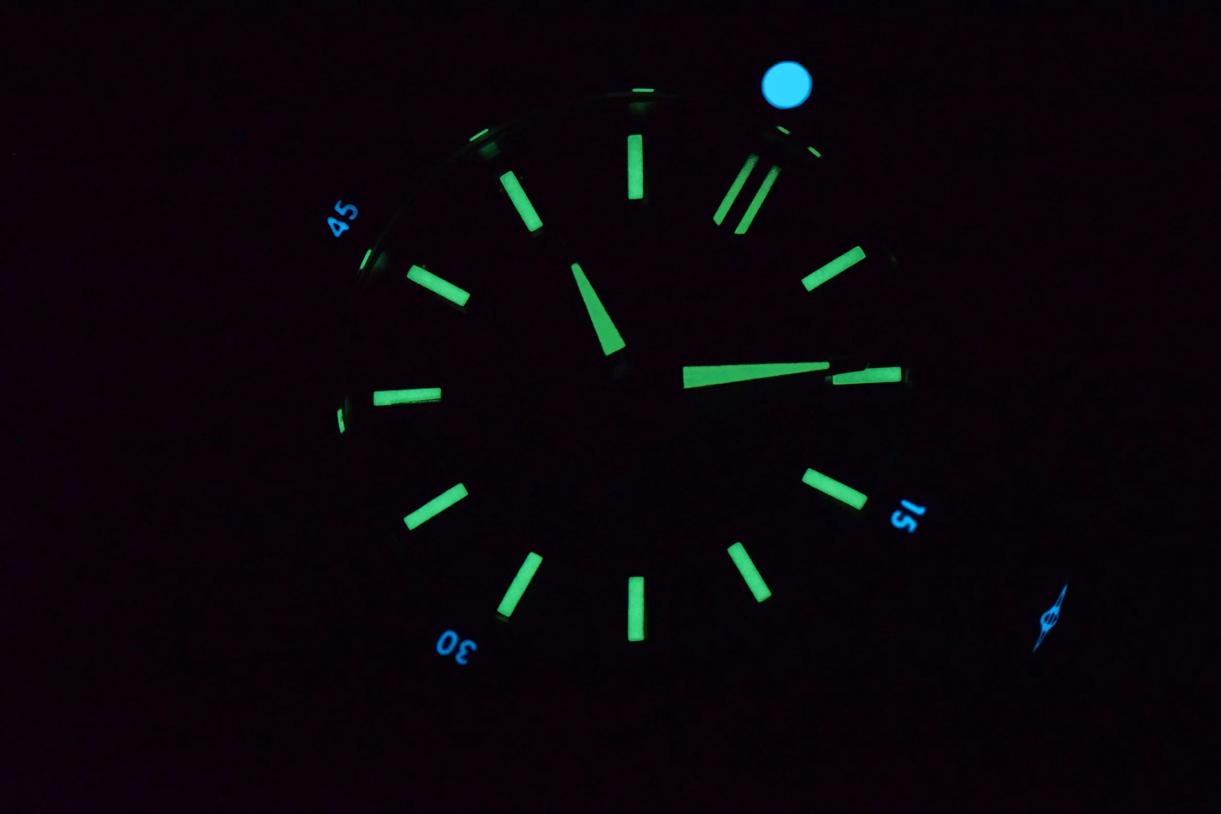 Matador 42 Automatic Blue Mother of Peal Dial | Mother of Peal Dial - Image 4