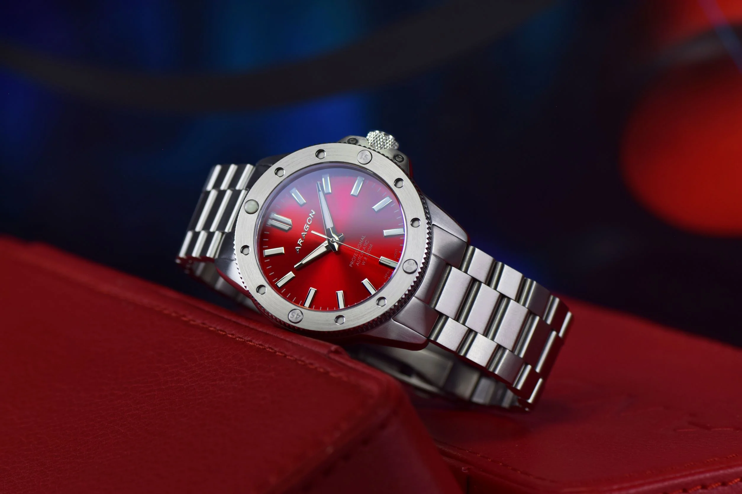 Matador 42 Automatic Red Dial | Red Dial - Image 3