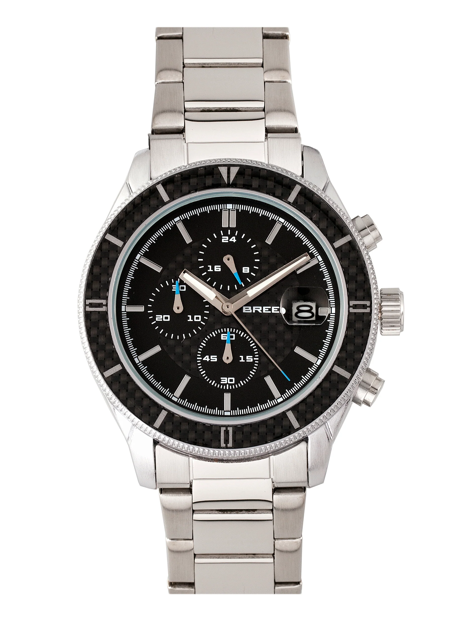 Maverick Silver | Black Dial