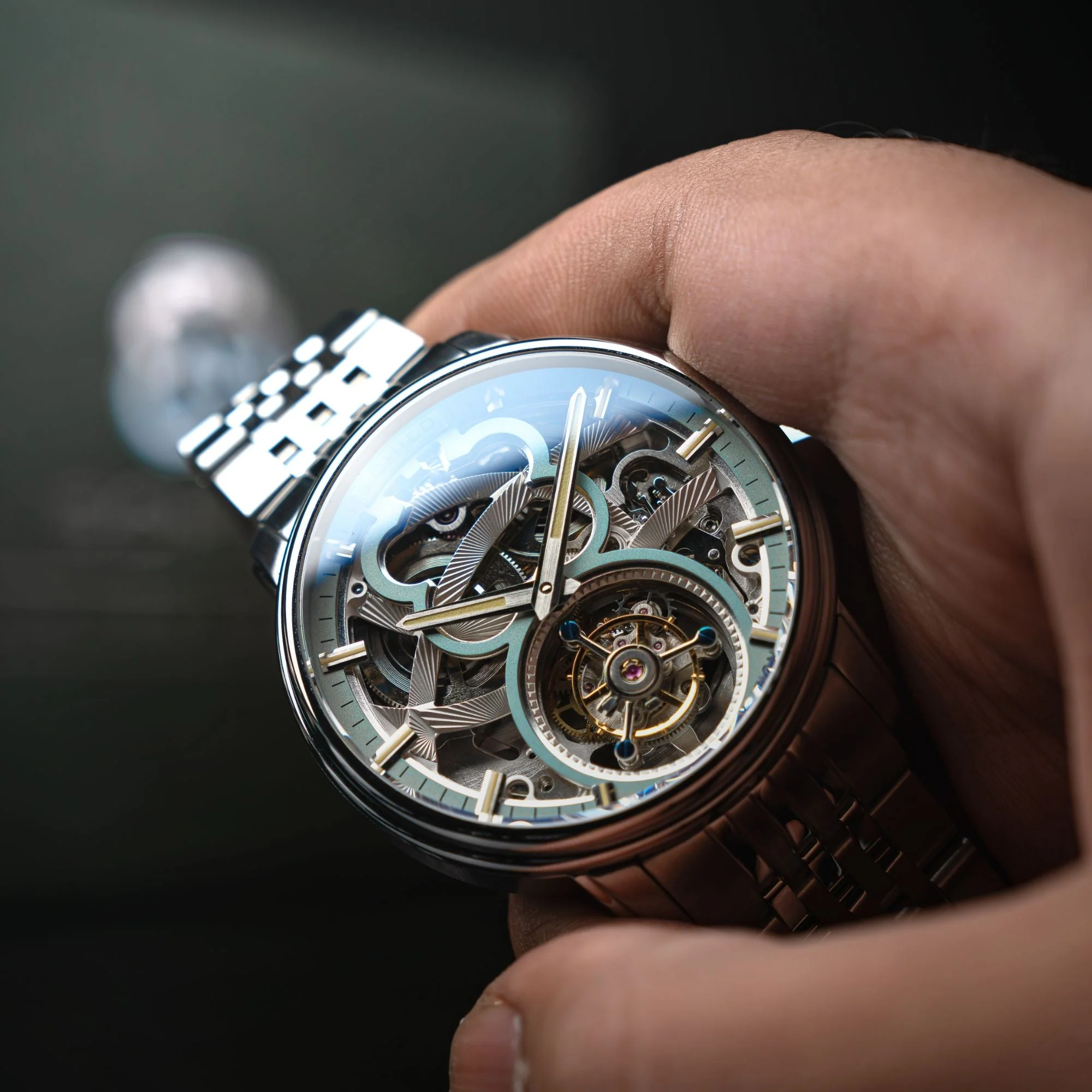 Maximillian Tourbillon Limited Edition Blue / Steel Stainless Steel | Blue Dial - Image 2