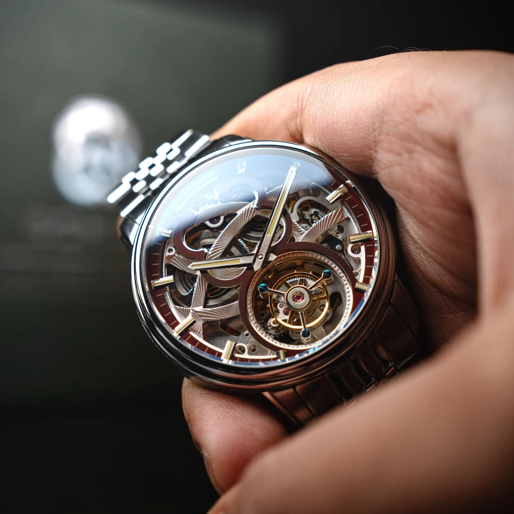 Maximillian Tourbillon Limited Edition Red / Steel Stainless Steel | Red Dial - Image 2