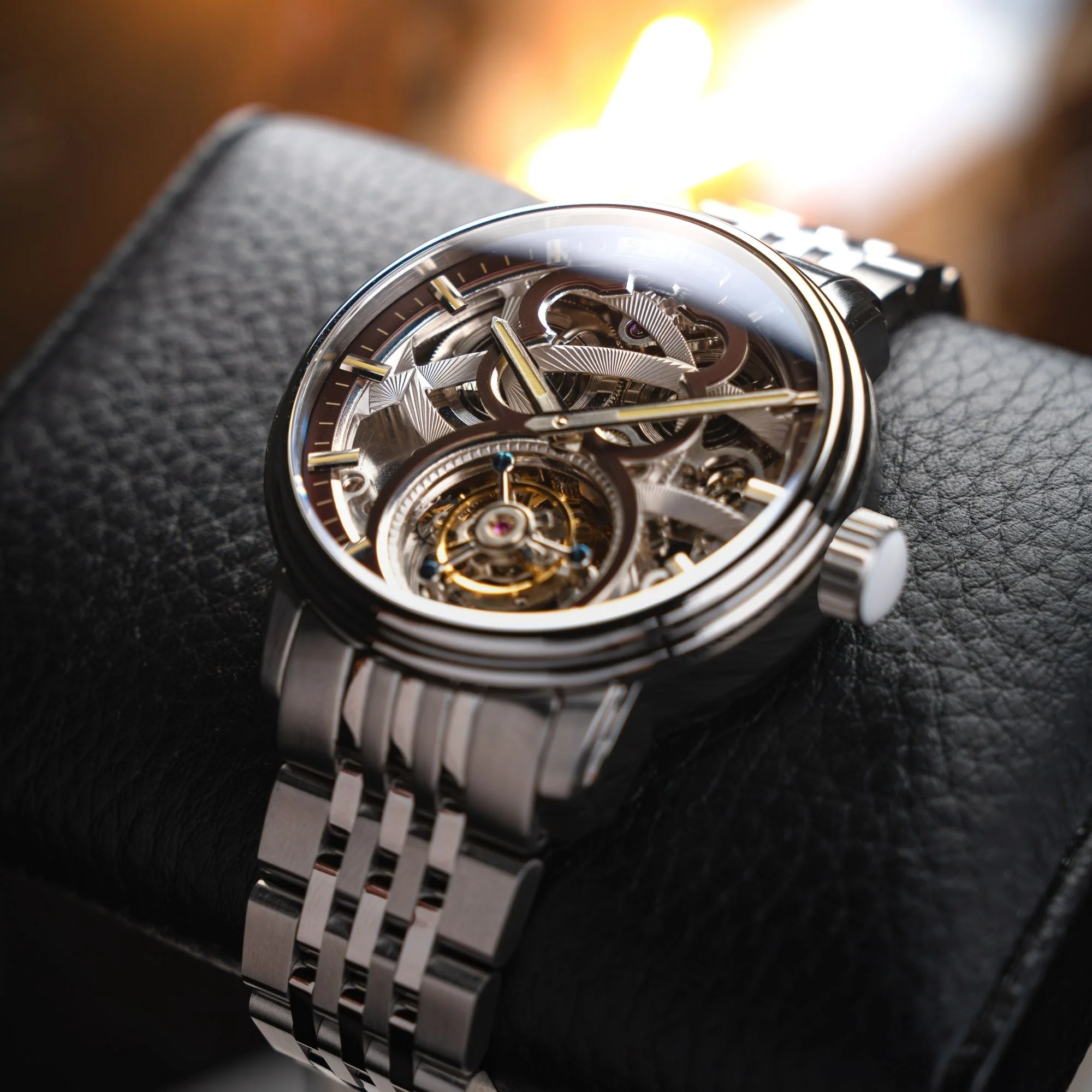 Maximillian Tourbillon Limited Edition Red / Steel Stainless Steel | Red Dial - Image 4