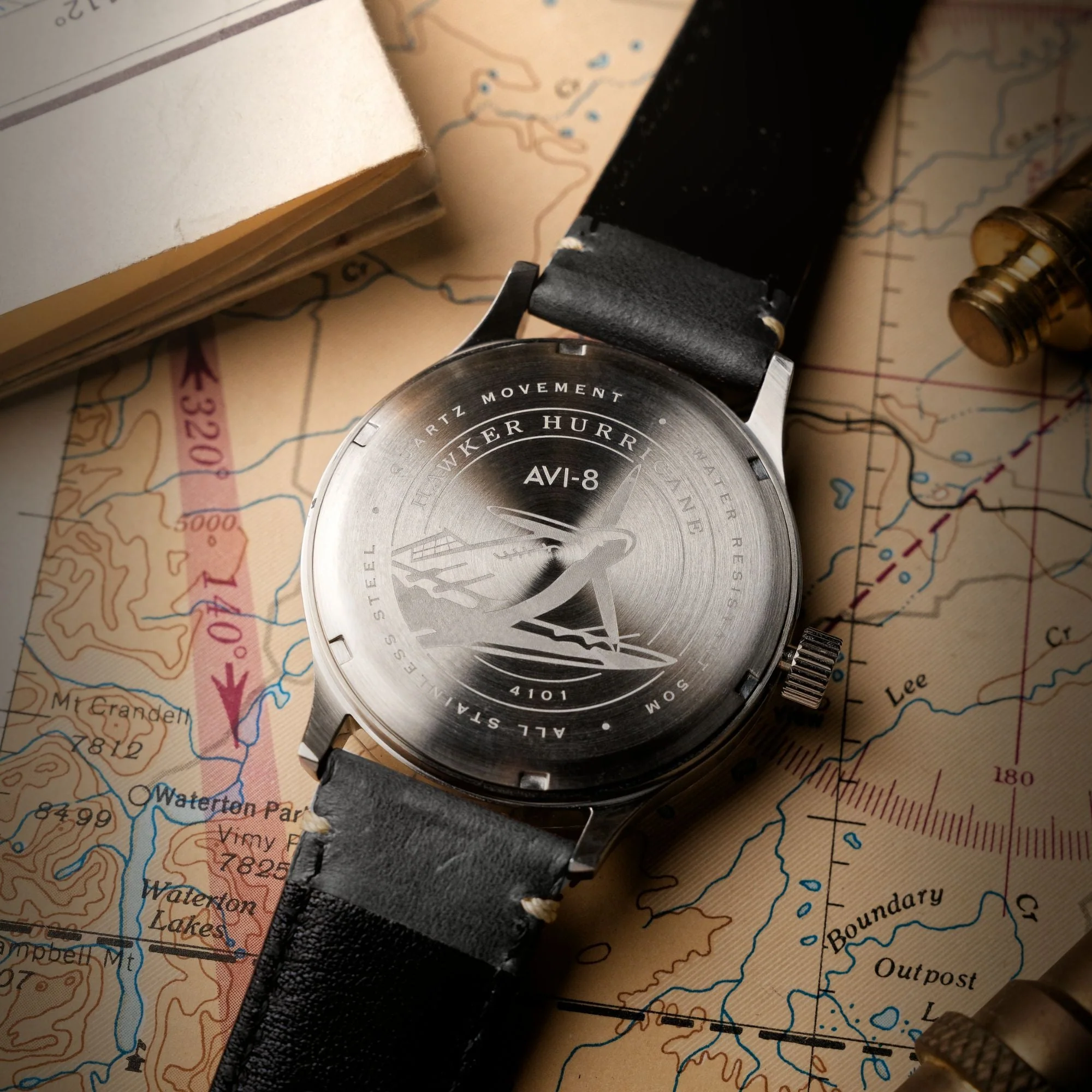 Mckellar Dual Time Grey / Leather | Grey Dial - Image 4