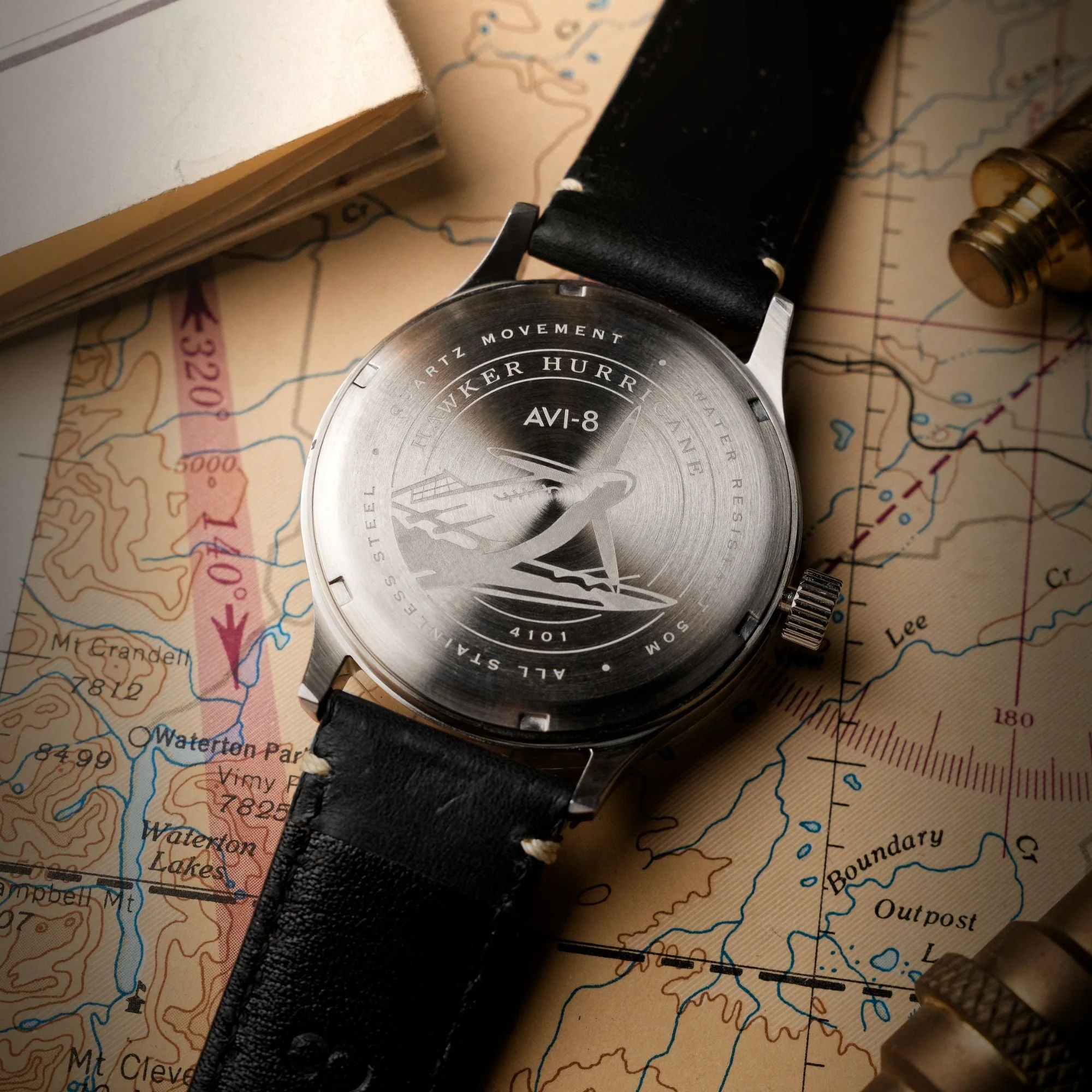 Mckellar Dual Time Green / Leather | Green Dial - Image 4