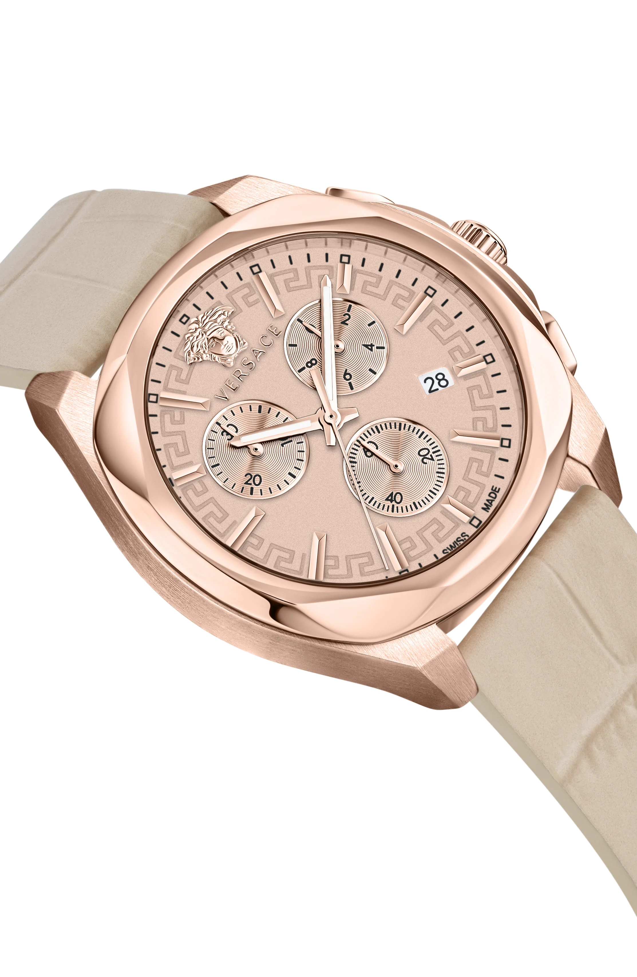 Medusa Chrono 40mm / Ivory / White | Ivory Dial - Image 3
