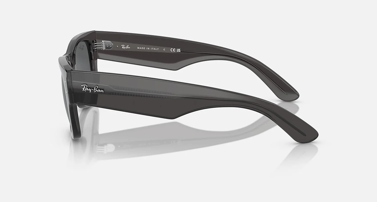 MEGA WAYFARER UNISEX Transparent Black / Dark Grey | Dial - Image 4