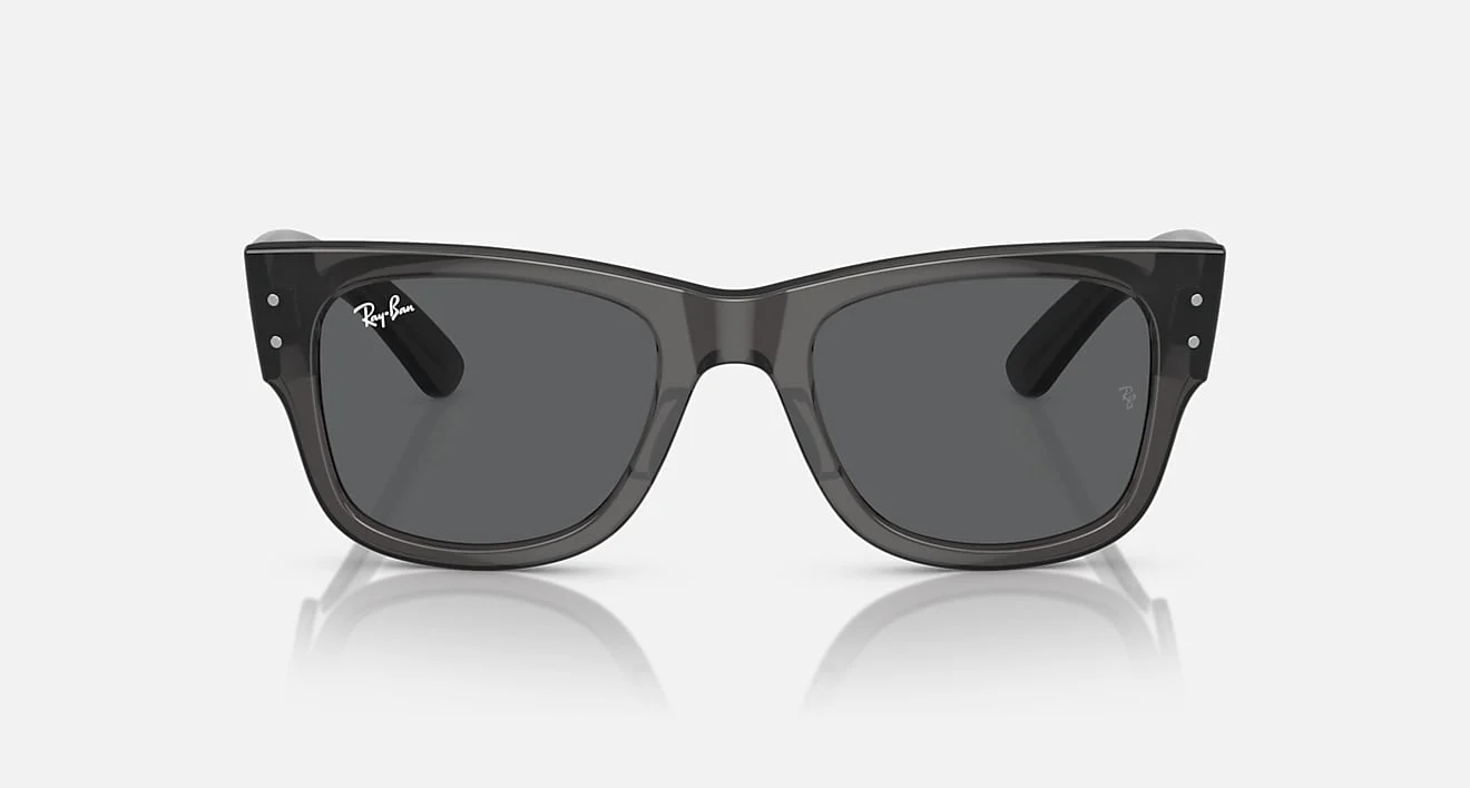MEGA WAYFARER UNISEX Transparent Black / Dark Grey | Dial - Image 6