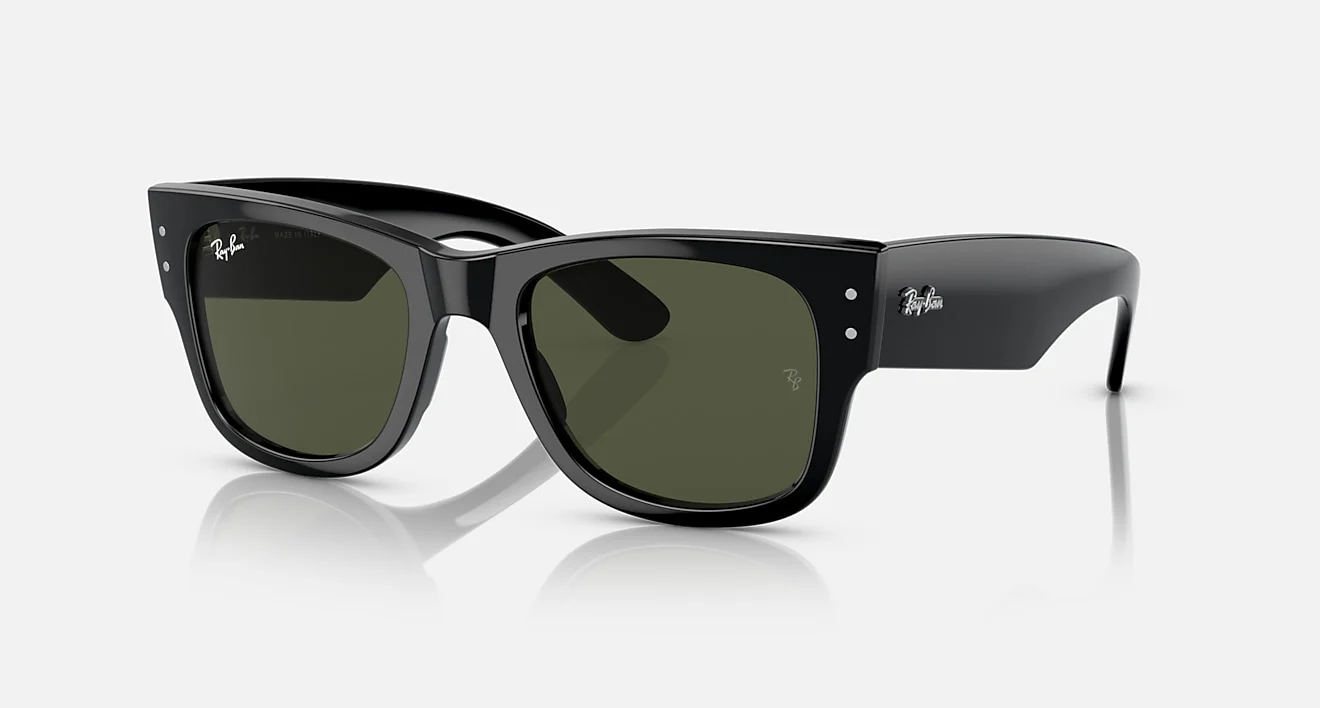 MEGA WAYFARER UNISEX Evo / Mega Wayfarer / Blk / Green |  Dial - Image 3