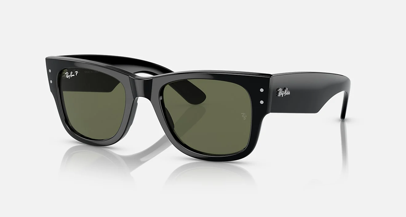 MEGA WAYFARER UNISEX Black / Green Polar | Dial - Image 6