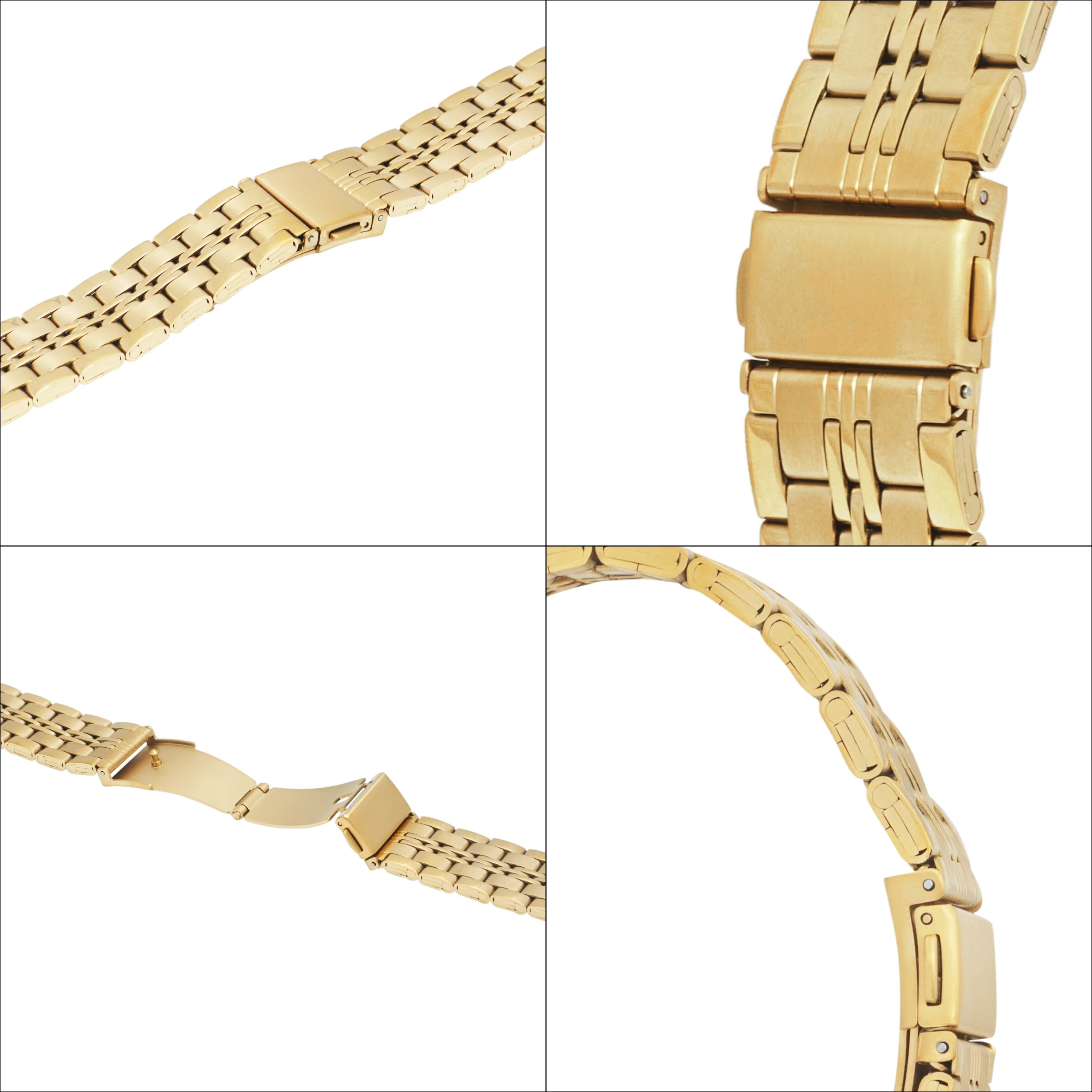 MET.615 | Jubilee Stainless Steel Watch Band 22mm / Gold |  Dial - Image 3