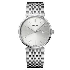 Mido 38mm / Silver / Silver | Silver Dial